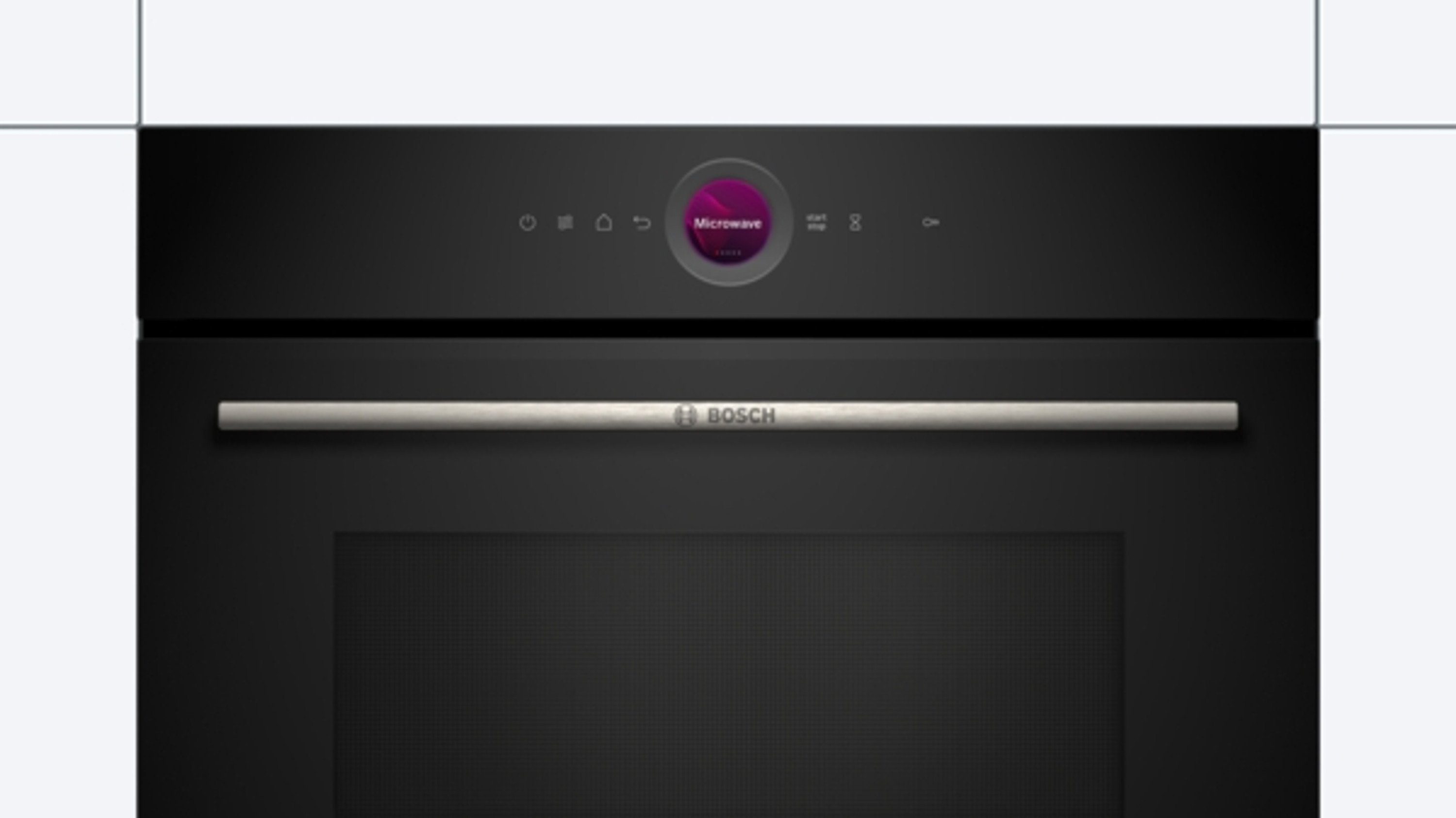 BOSCH Mikrowelle CEG732XB1, -, 36 l, Bedienring, TFT-Touchdisplay, Reinigungsunterstützung