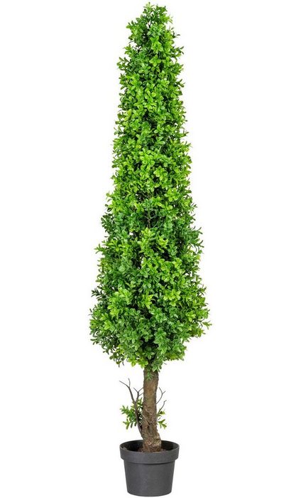 Kunstpflanze Buchsbaumpyramide Buchsbaum Creativ green Höhe 90 cm im Kunststofftopf
