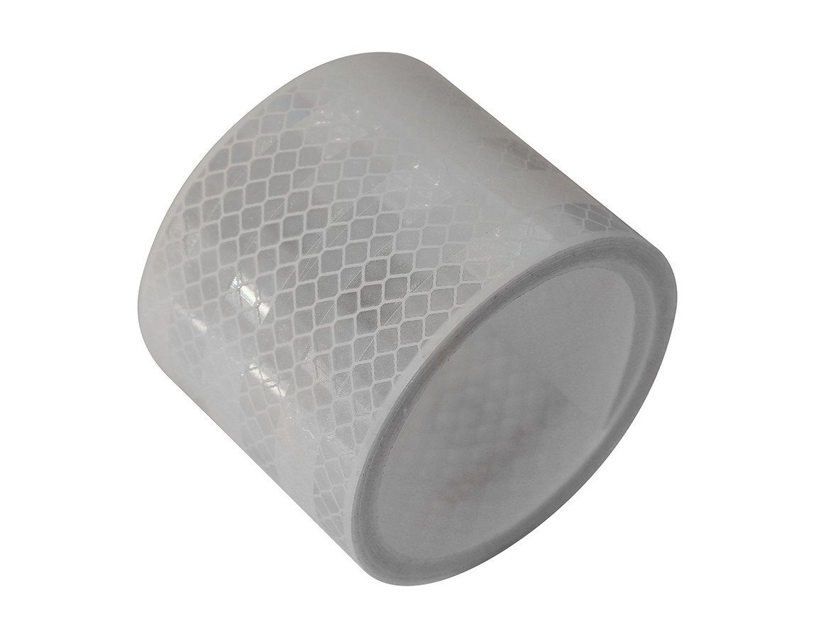 LAS Anhängerkupplung LAS Reflektorband 55mm weiß selbstklebend 2 m von LAS