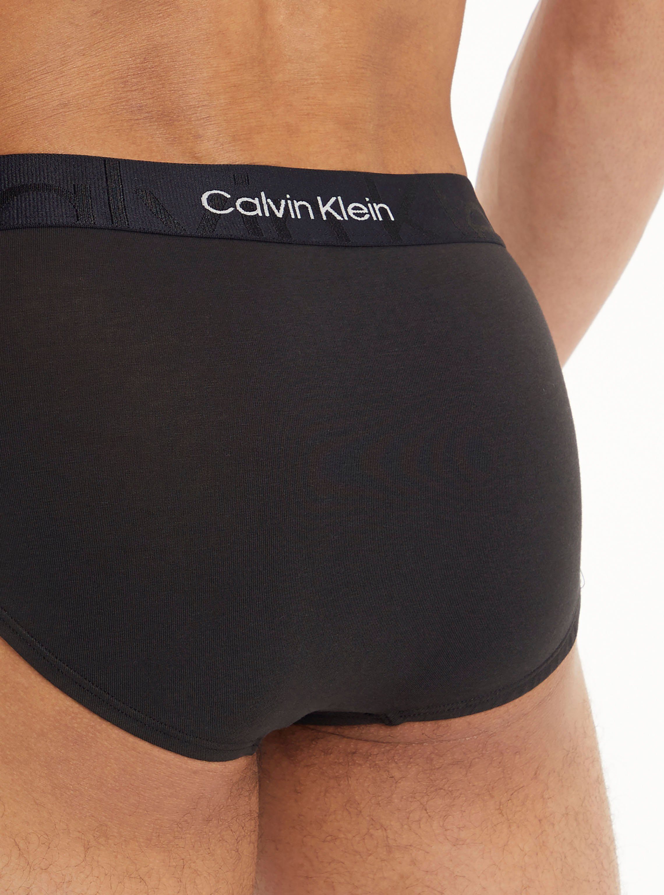 Calvin Underwear Slip am mit Logoschriftzug Wäschebund Klein