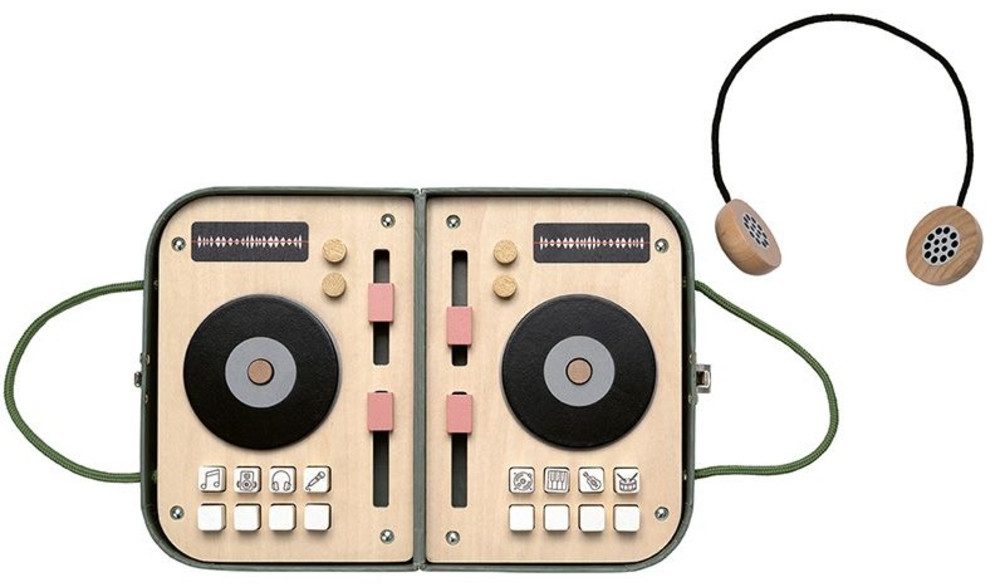 JaBaDaBaDo Spielzeug-Frisierkoffer Kinderkoffer DJ Pult 3J+