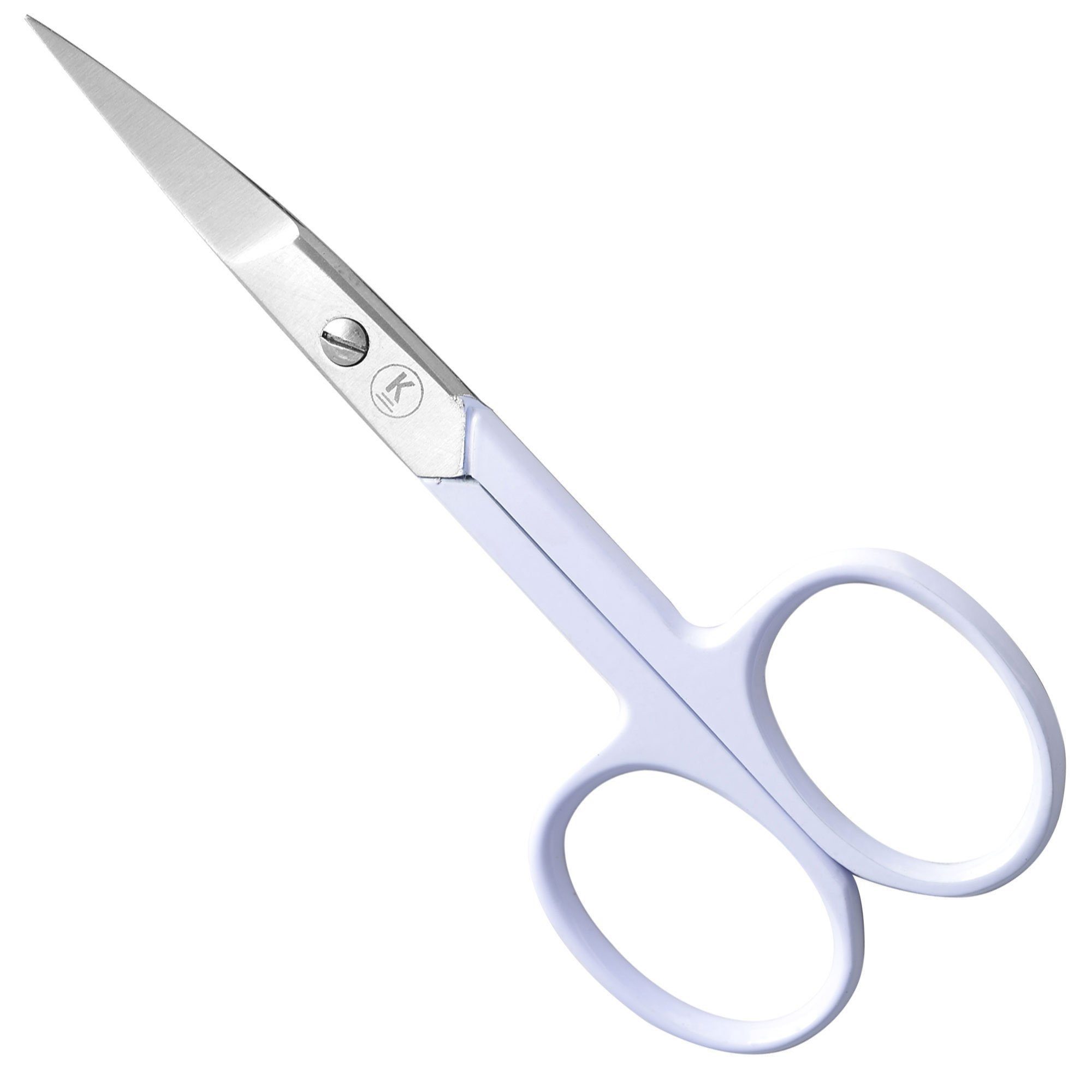 K-Pro Nagelschere Fingernagel Schere Fingernagelschneider, (1-tlg), gebogen, scharf