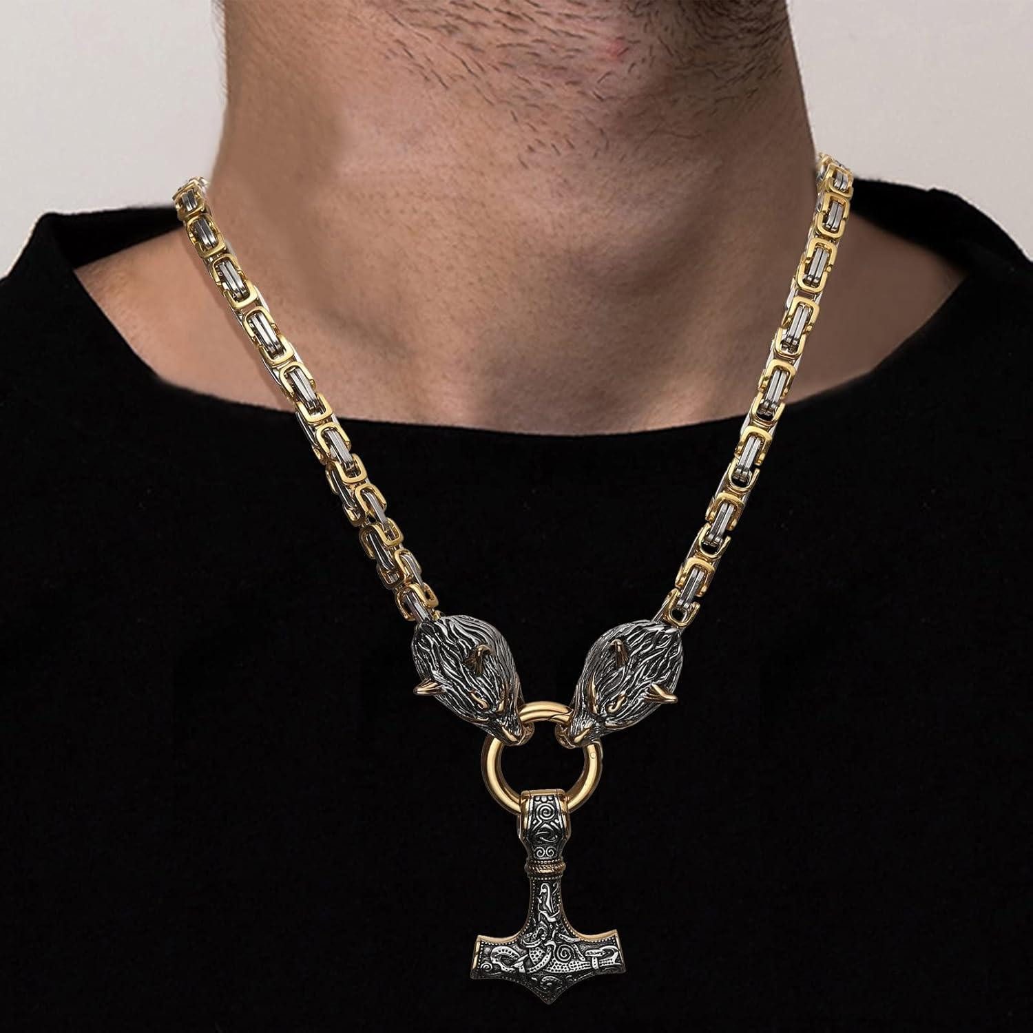 LuxusKollektion Kette und Anhänger Set Wikinger günstig online kaufen