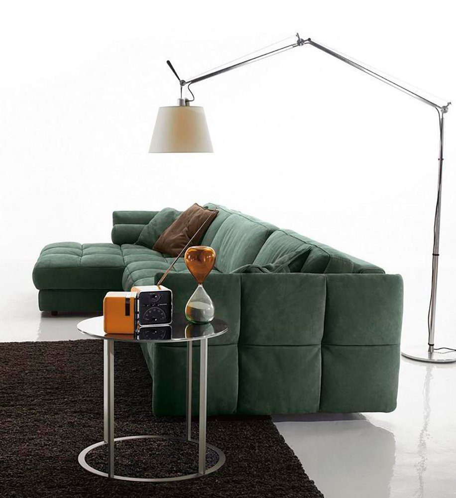 Textil Couch form Ecksofa Ecksofa Wohnzimmer Ecke L Polster Moderne Sofa JVmoebel