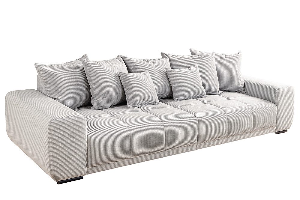 riess-ambiente Big-Sofa ELEGANCIA 285cm champagner beige, Einzelartikel 1 T günstig online kaufen