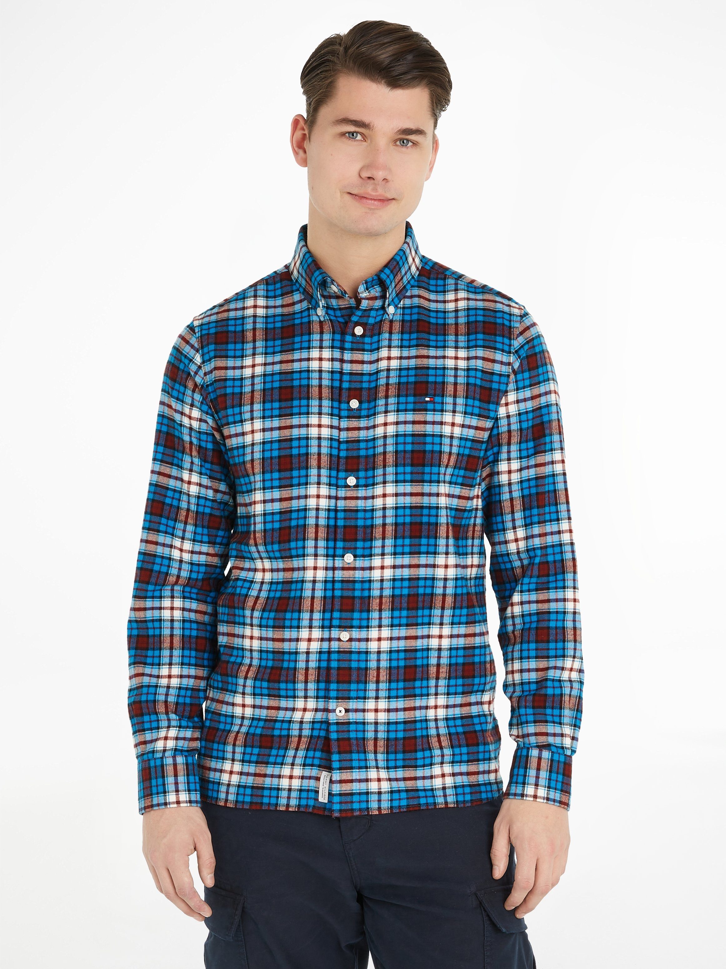 Tommy Hilfiger Karohemd BRUSHED TOMMY TARTAN günstig online kaufen