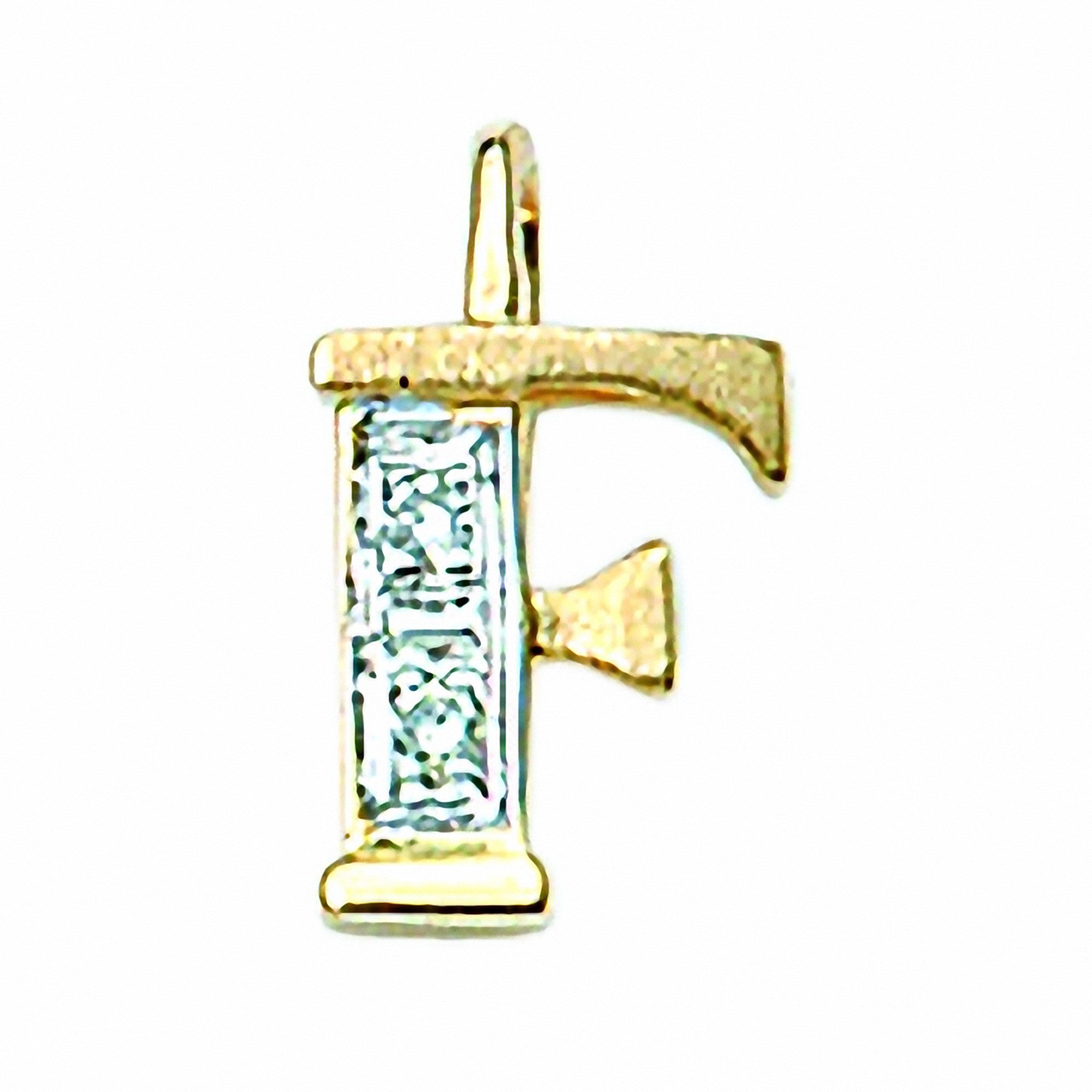 Adelia´s Namenskette Halskette - Namenskette mit Buchstabenanhänger F mit Diamant aus, Schmuckset mit bis 45 cm stufenlos verstellbarer 925 Silber Halskette