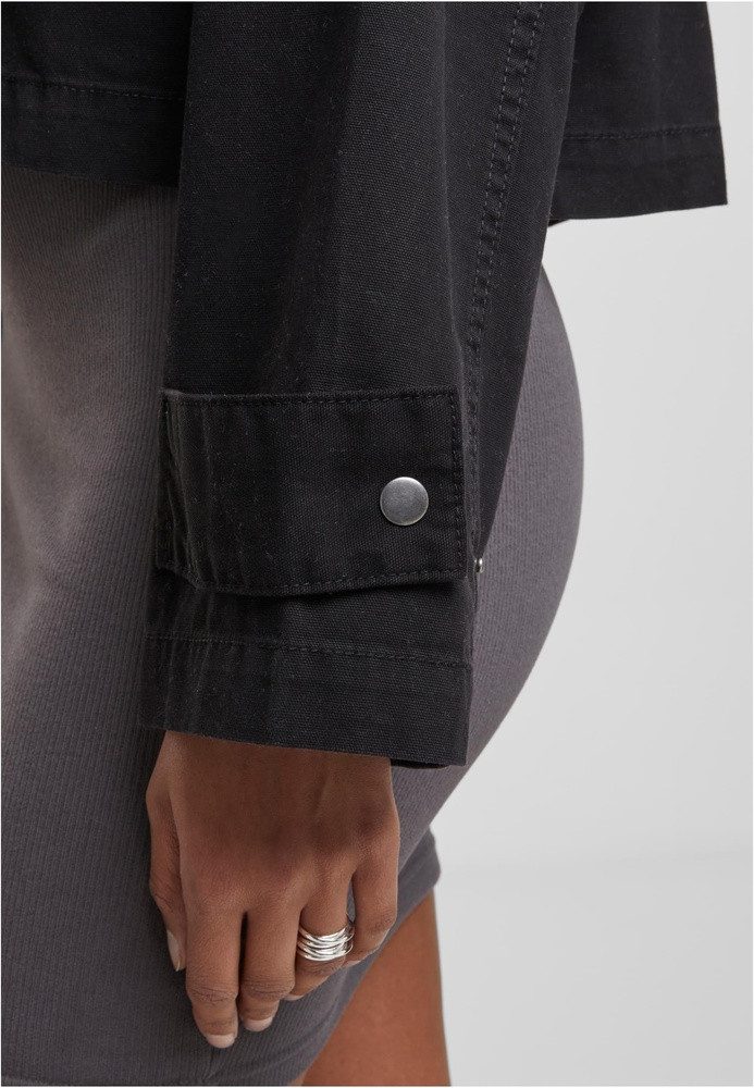 URBAN CLASSICS Kurzjacke Ladies Workwear Cropped Cotton Jacket – Bild 5 von 5