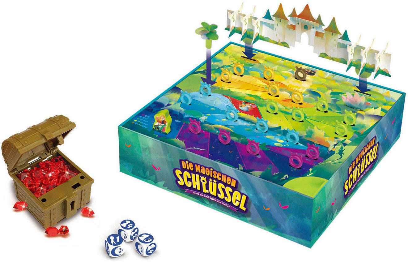 Game Factory Spiel Die Magischen Schlüssel, Kinderspiel