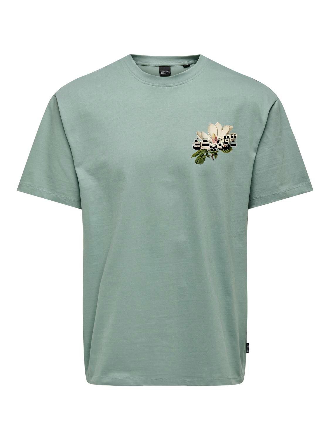 ONLY & SONS T-Shirt ONSFRANK RLX SS TEE NOOS Baumwolle, relaxed fit günstig online kaufen