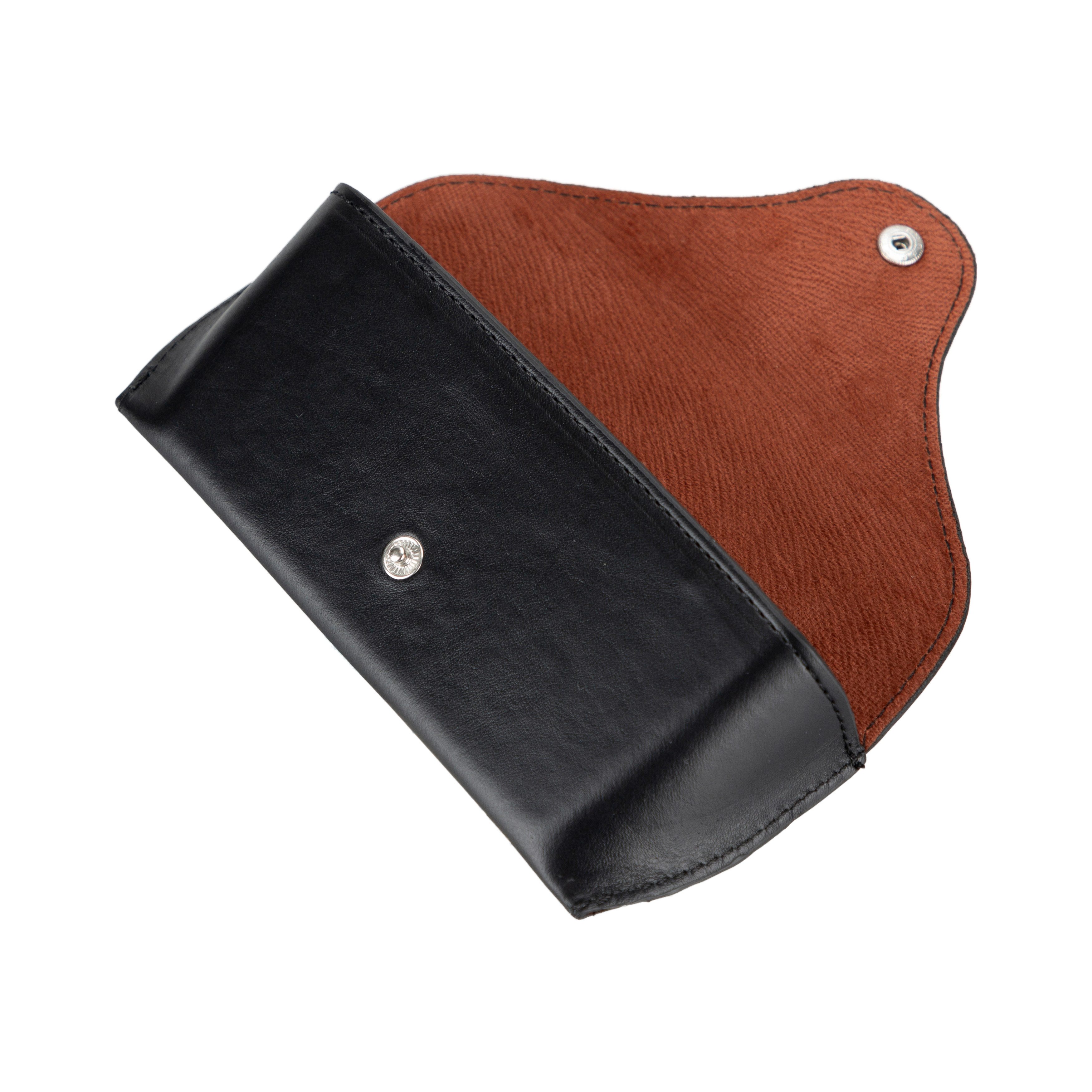 Renna Leather Brillenetui Faltbares Leder Brillenetui