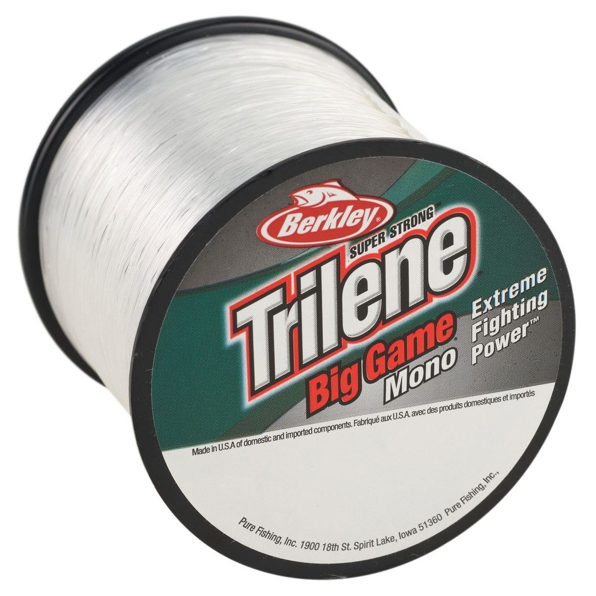 Berkley Angelschnur Berkley Ebgss48-15 Bg 0.48Mm 2285M 2500Yd Clr, (2285-St)