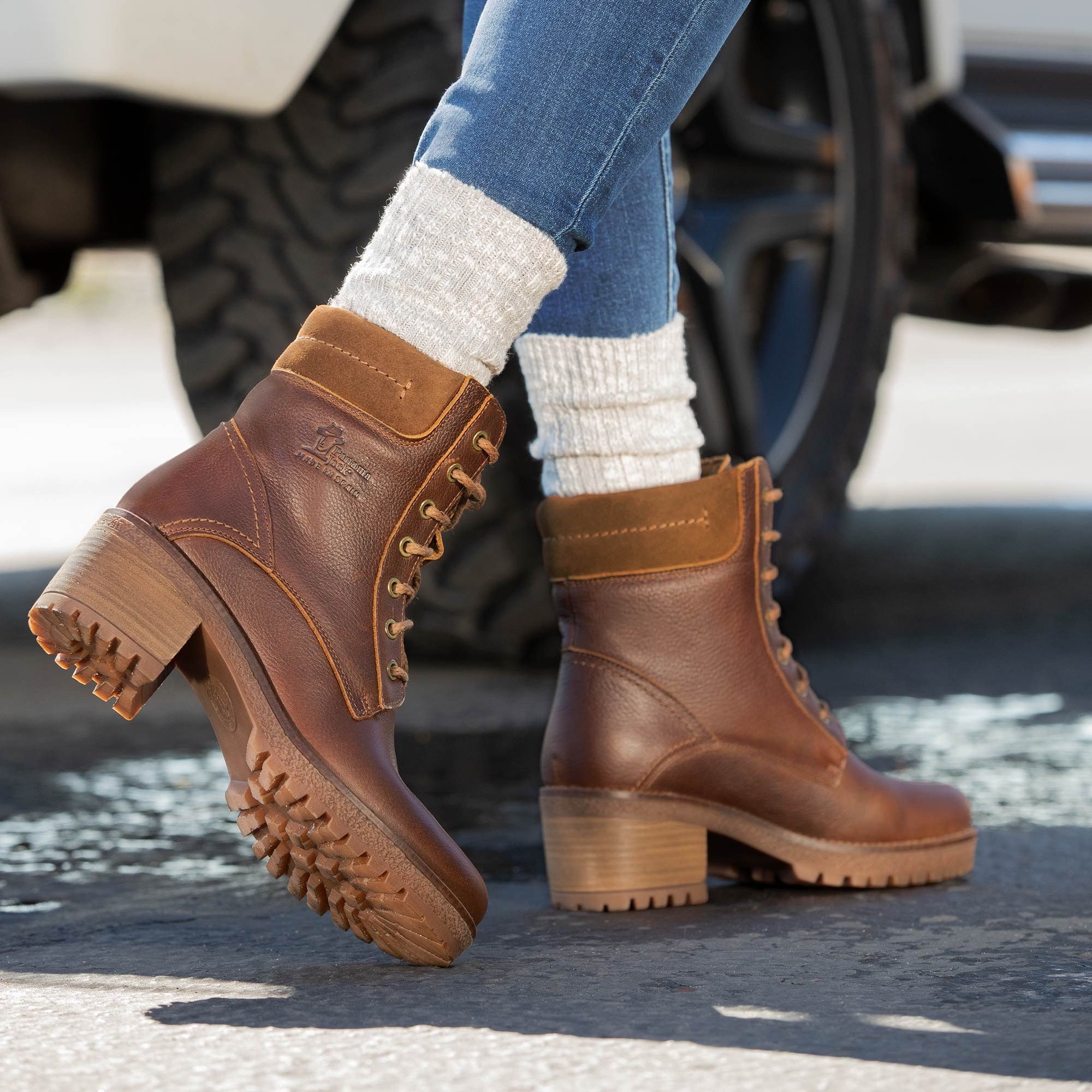 Panama Jack Phoebe Winterstiefelette, Schnürstiefelette, Profilsohle, mit g günstig online kaufen