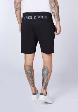 Uncle Sam Sweatshorts im charakteristischen Label-Look