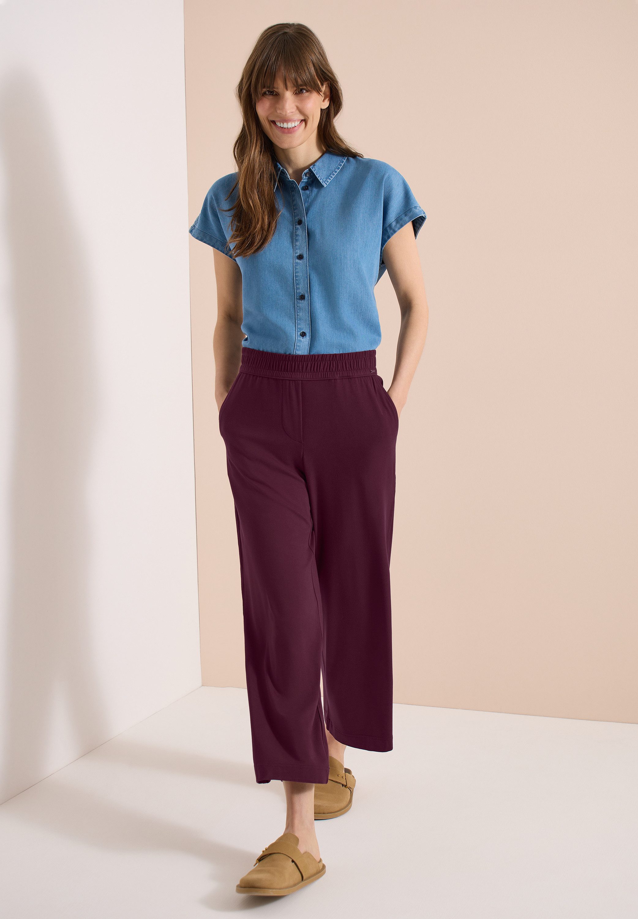 CECIL 7/8-Hose mit Wide Legs