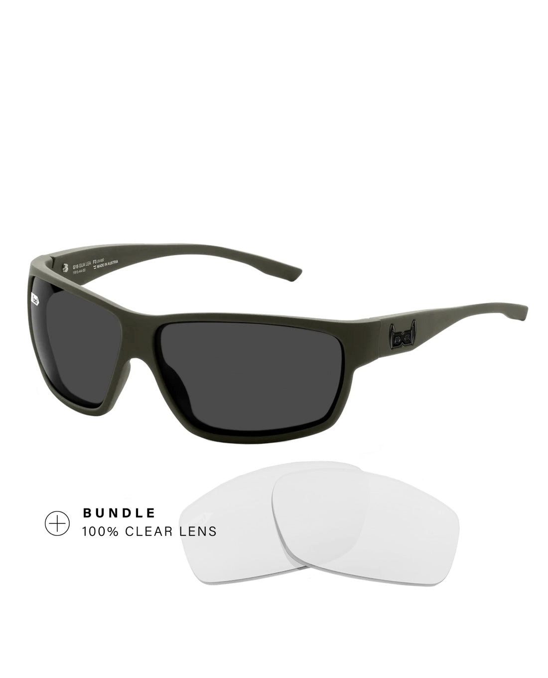 gloryfy Sonnenbrille gloryfy G15 GUARDIAN Leaf + CLEAR