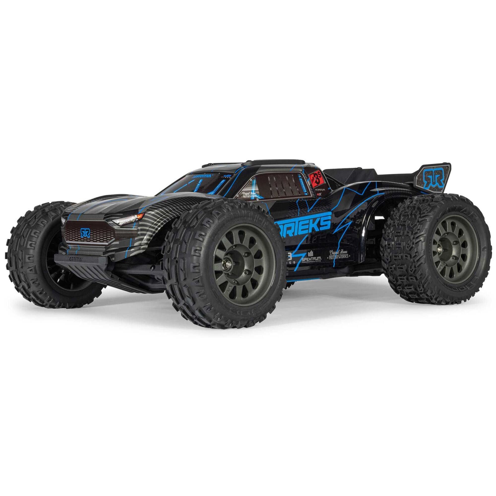 RC-Buggy Arrma 1/10 VORTEKS 223S DSC 2WD RTR Brushless Stadium Truck Blau