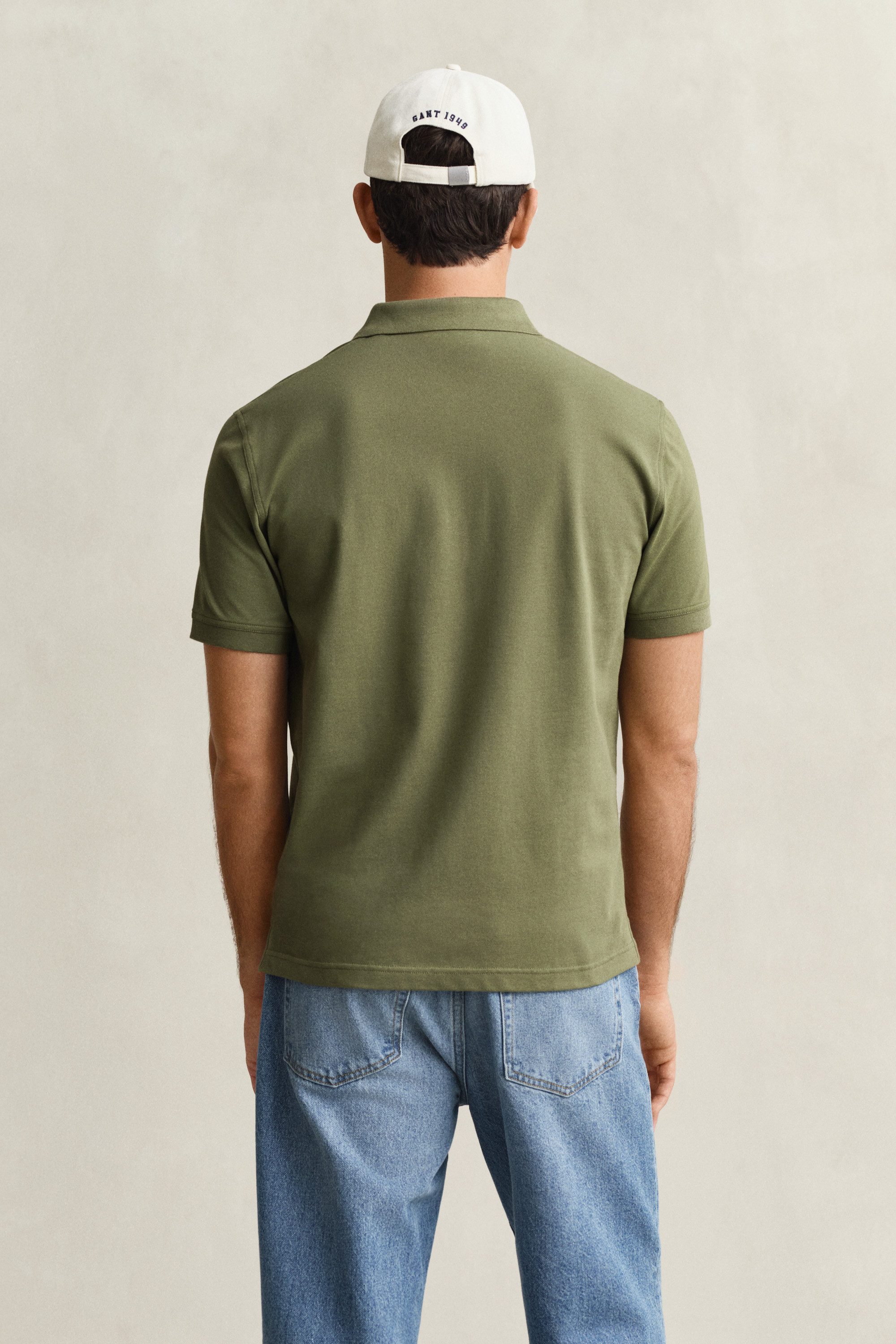 Gant Poloshirt REG CONTRAST PIQUE SS RUGGER mit kontrastfarbenen Einsätzen günstig online kaufen