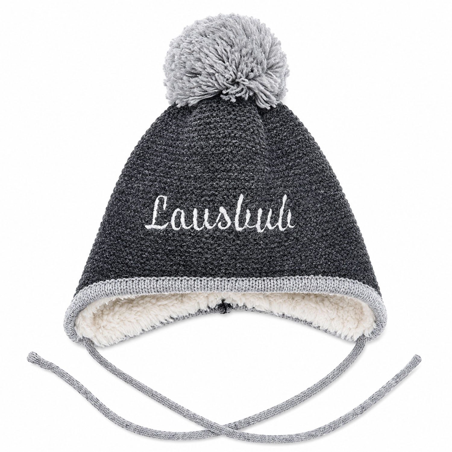 BONDI Trachtenhut Baby Kleinkinder Strickmütze 'Lausbub' 91584, Ant