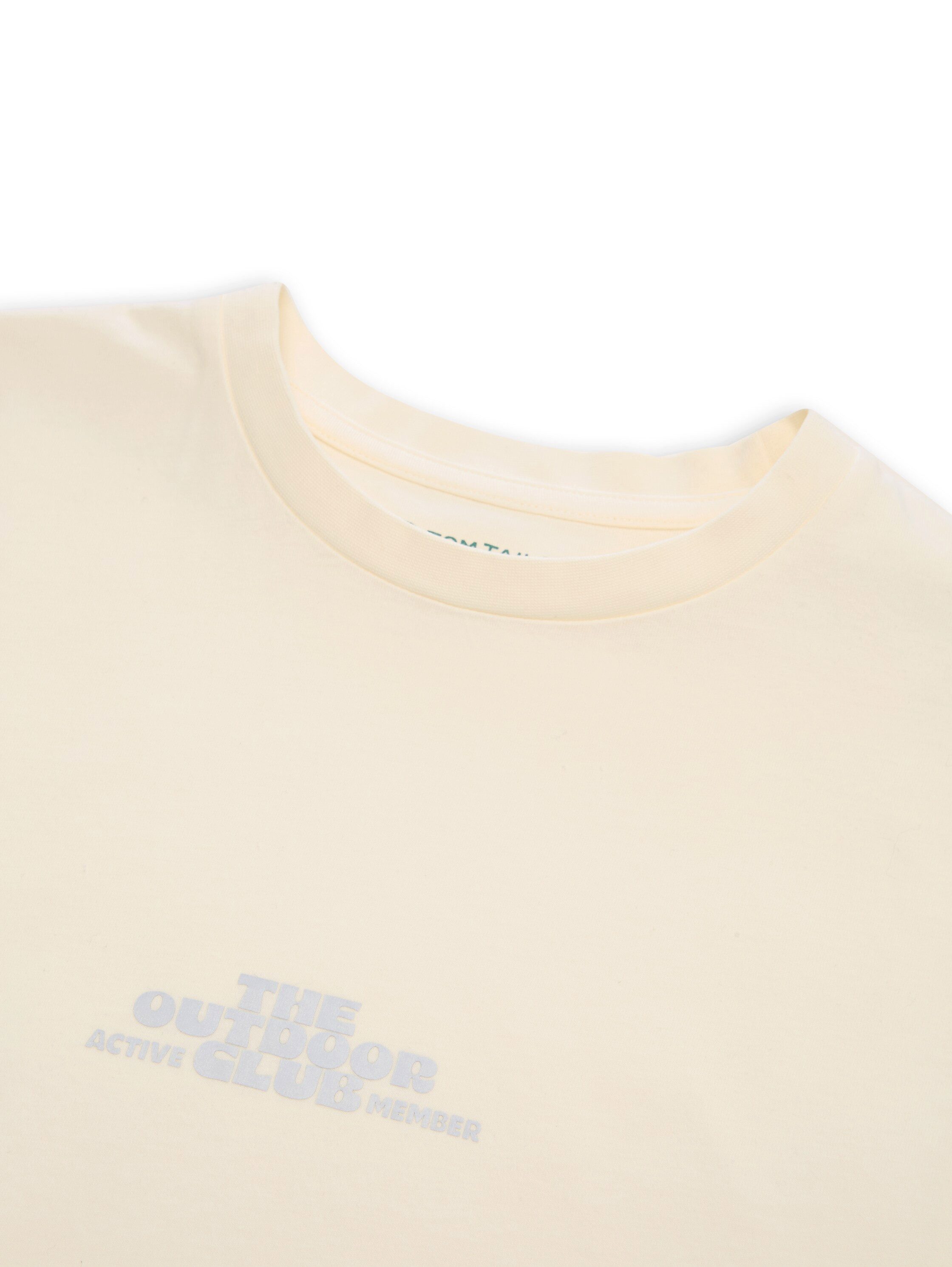 TOM TAILOR T-Shirt mit reflektivem Print
