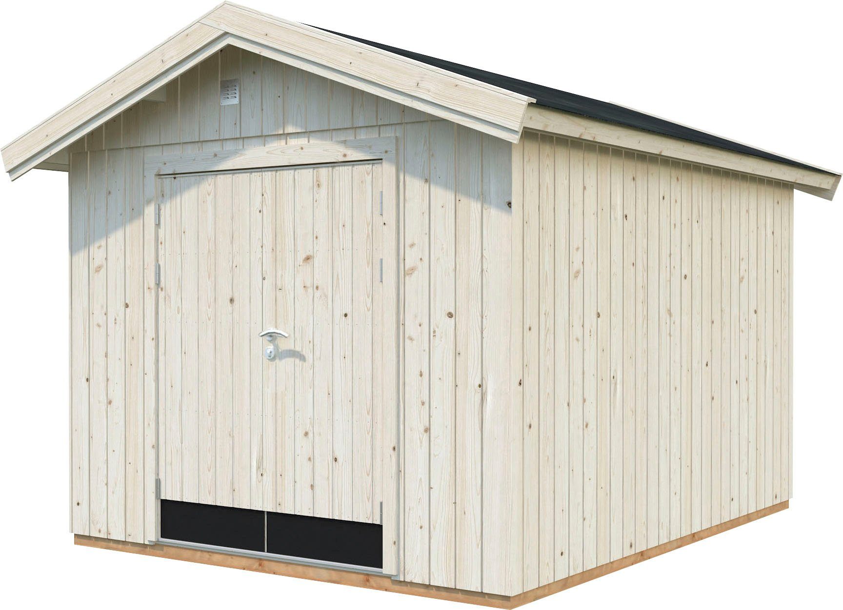 Palmako Gerätehaus Martin, BxT: 313x396 cm, natur