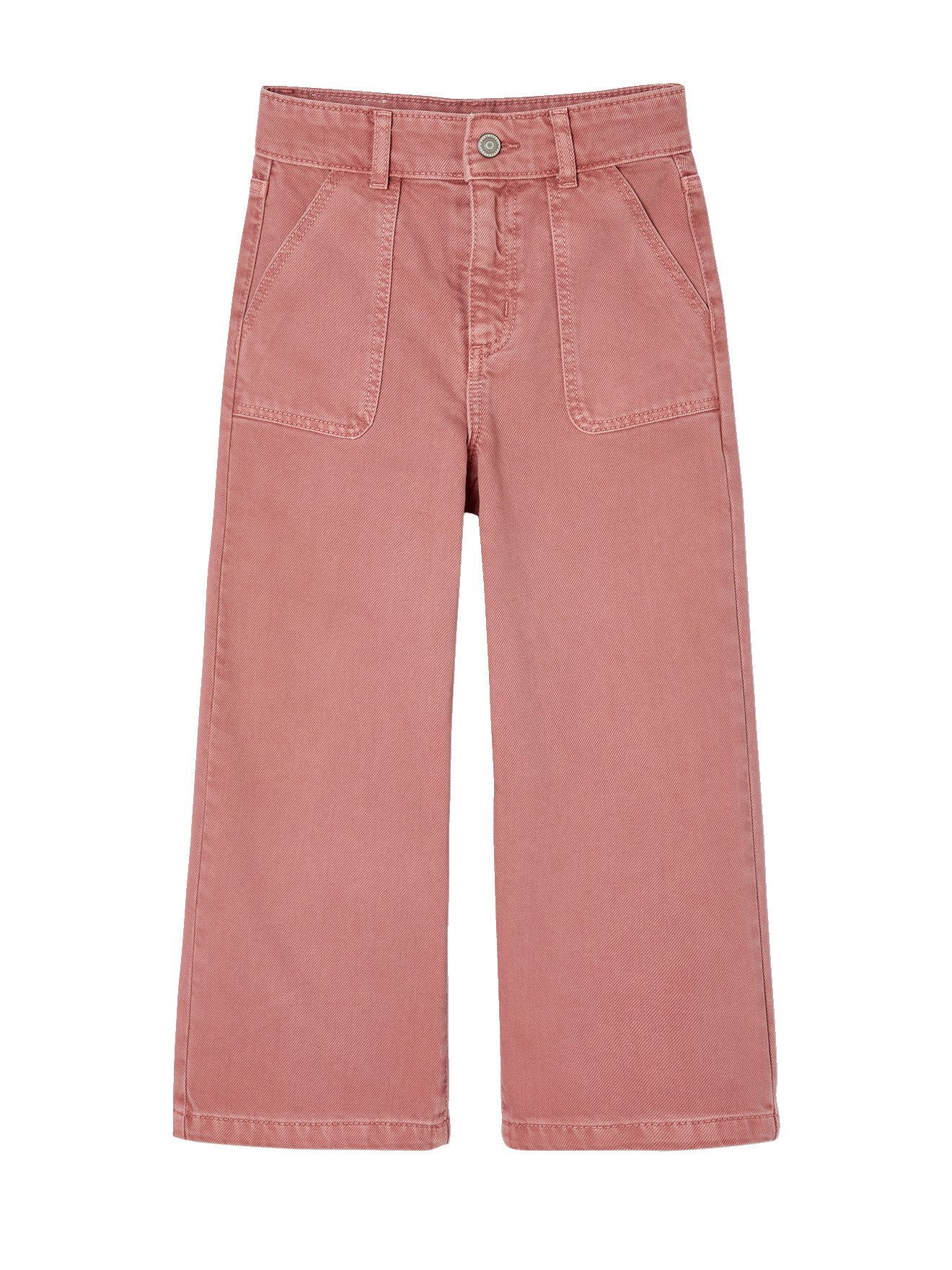 vertbaudet Weite Jeans Weite Mädchen Hose, Hüftweite REGULAR
