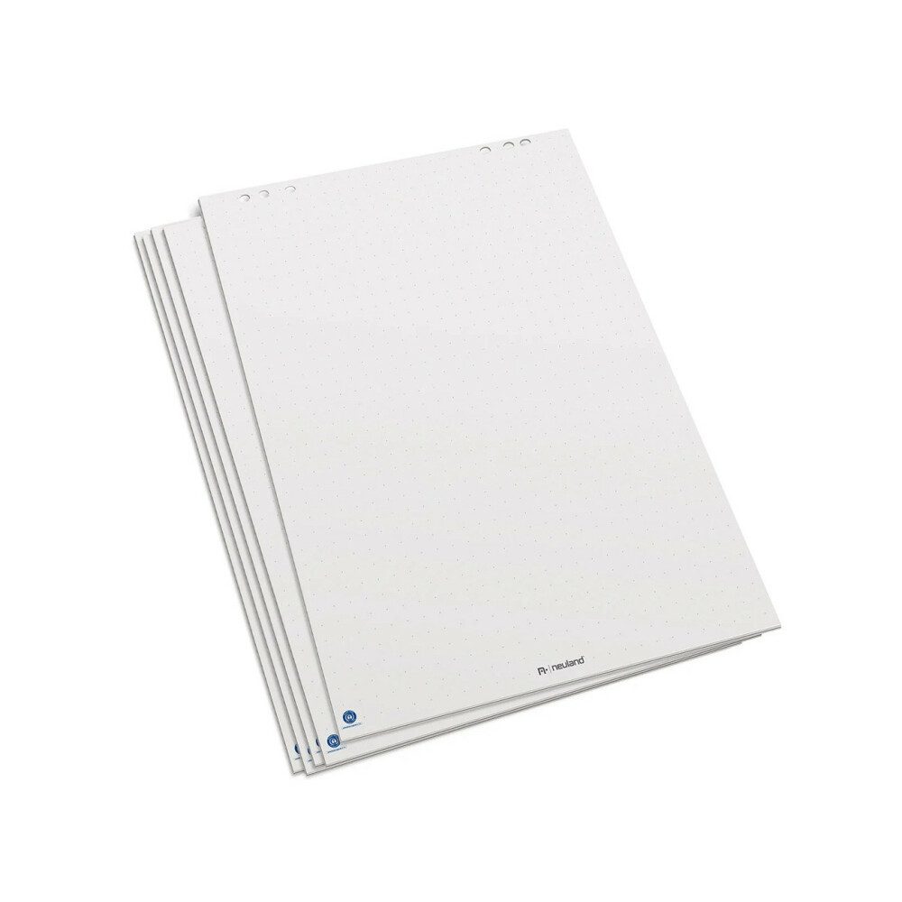 LANDRE Anzeigetafel Flipchartblock Landre blanko 20Bl 5St (1-St)
