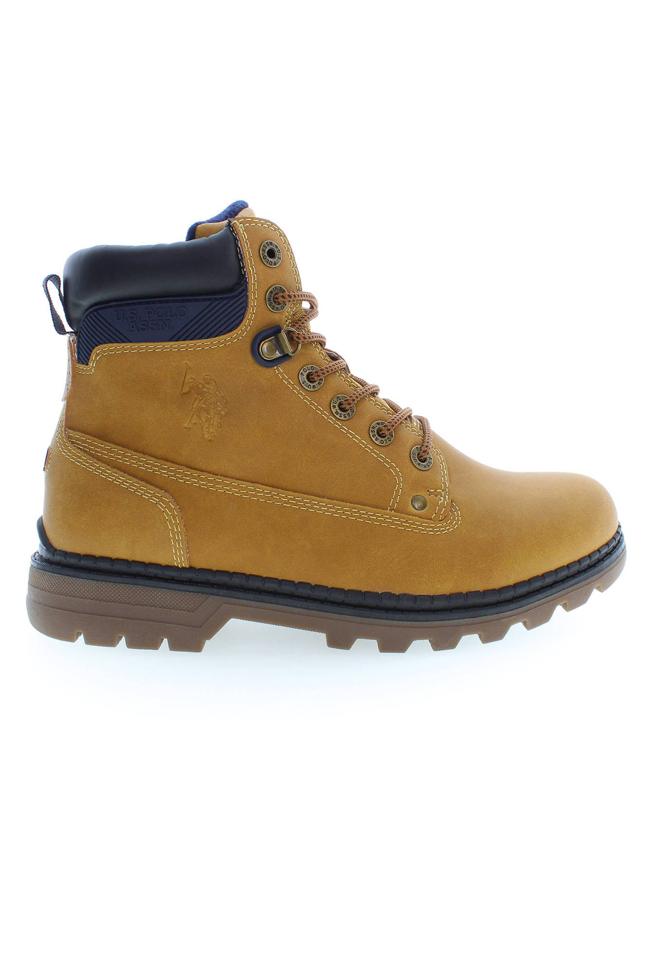 U.S. Polo Stiefelette Herren Beige Schnürstiefel günstig online kaufen