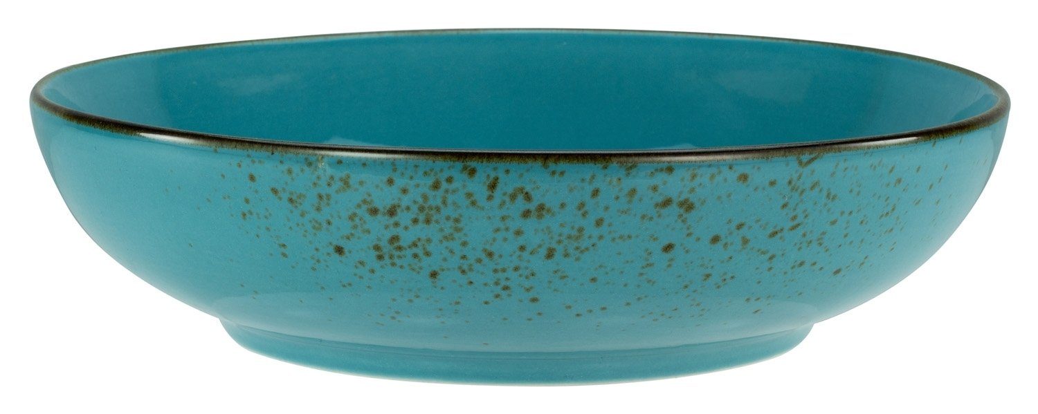 CreaTable Schale Poke Bowl NATURE COLLECTION, Blau, Steinzeug | Müslischalen