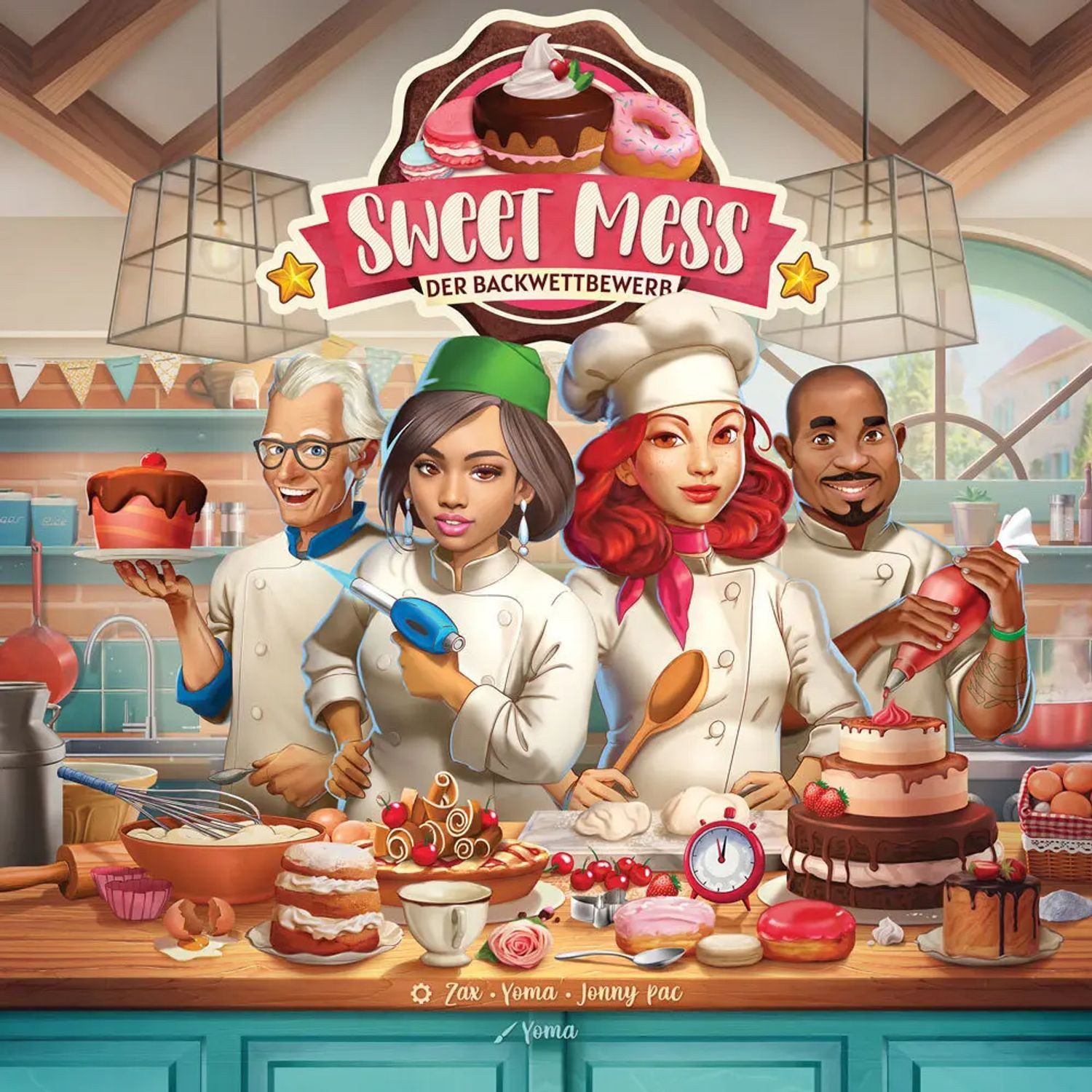 Skellig Games Spiel Sweet Mess: Der Backwettbewerb Retail (Spiel)