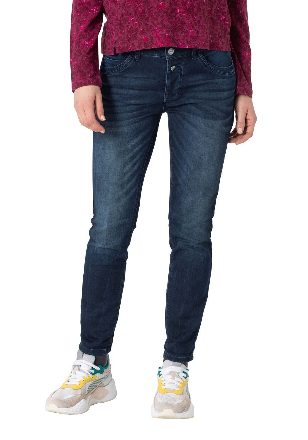 TIMEZONE Slim-fit-Jeans SLIM NALITZ 7/8 mit Stretch