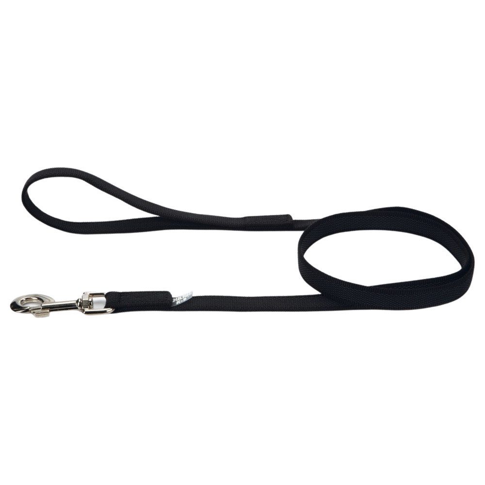 Julius-K9 Hundeleine Leine Super Grip mit Handschlaufe schwarz/grau