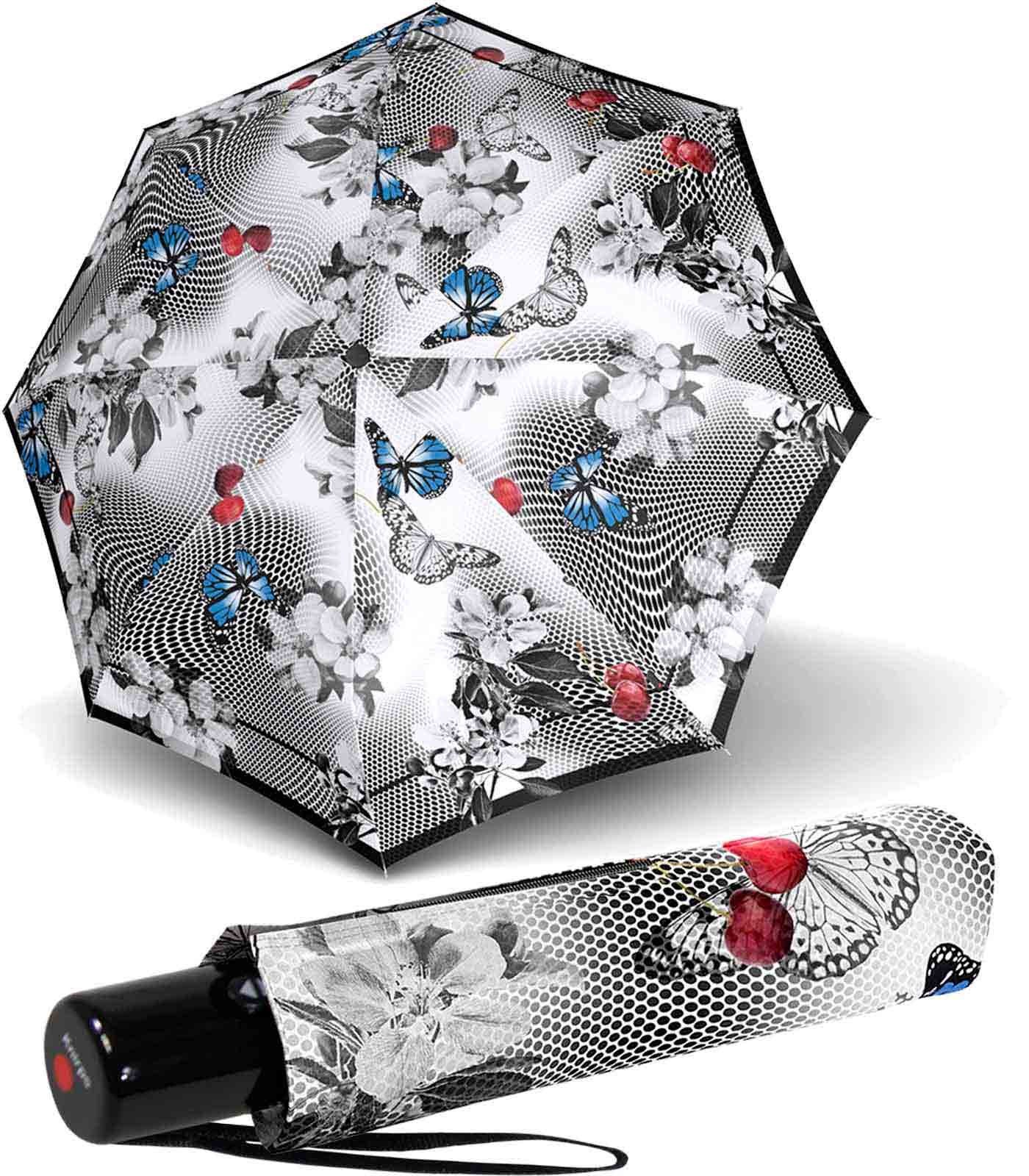 Knirps® Taschenregenschirm »Slim Duomatic mit Auf-Zu-Automatik - Japan«, immer mit dabei, passt in jede Tasche