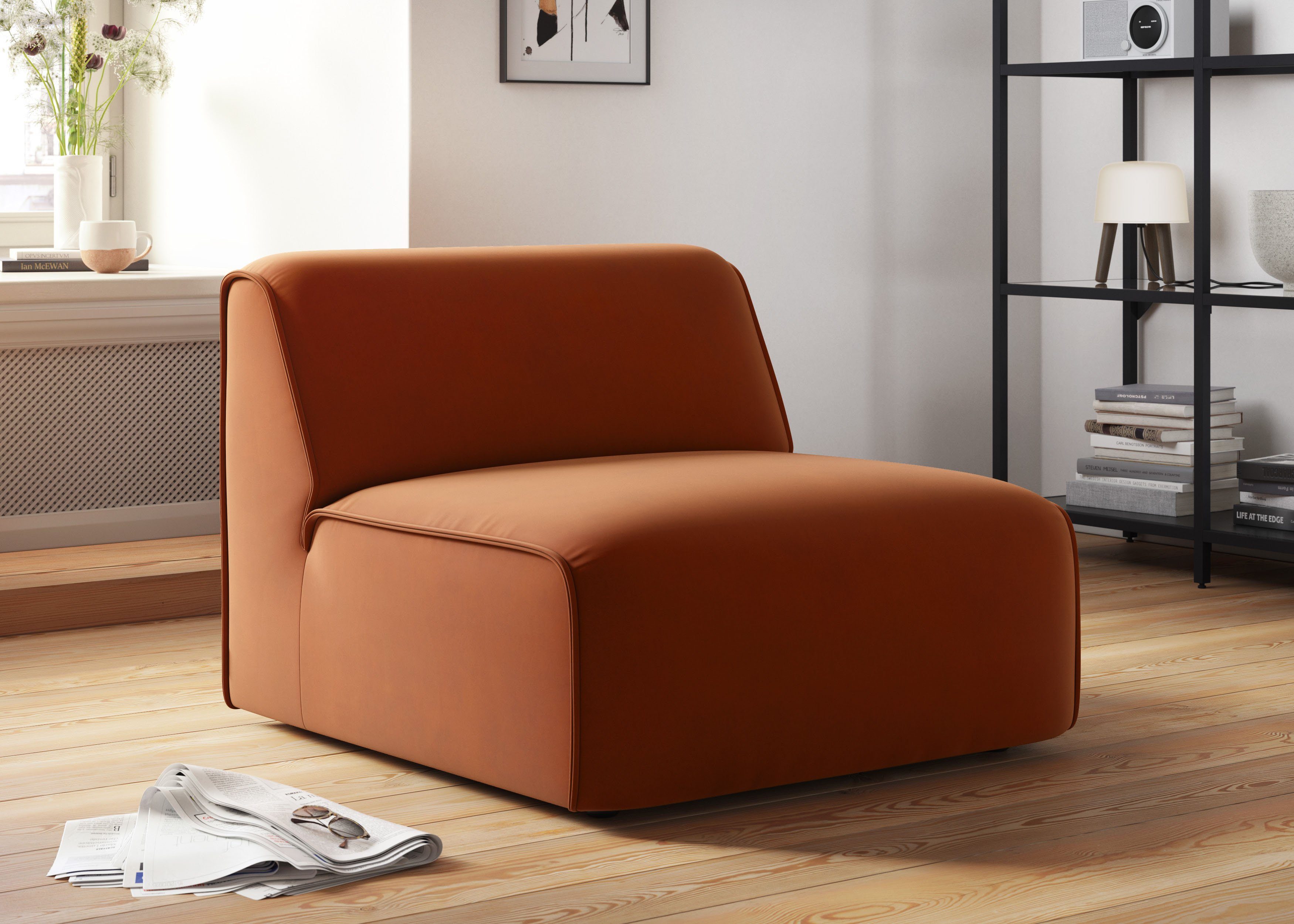 RAUM.ID Sessel Merid Sofa-Mittelelement, Maße B/T/H: günstig online kaufen