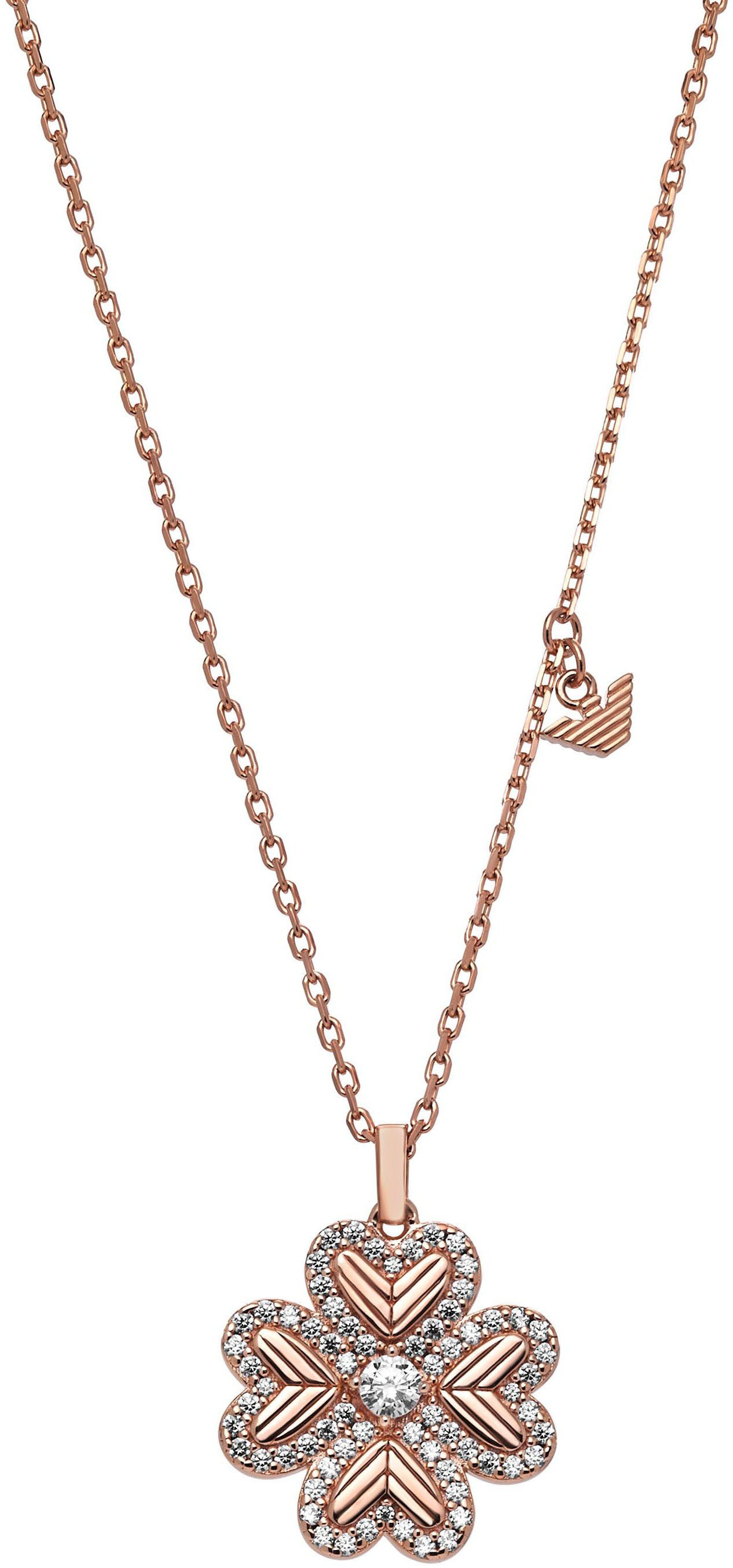 Emporio Armani Kette mit Anhänger Schmu...