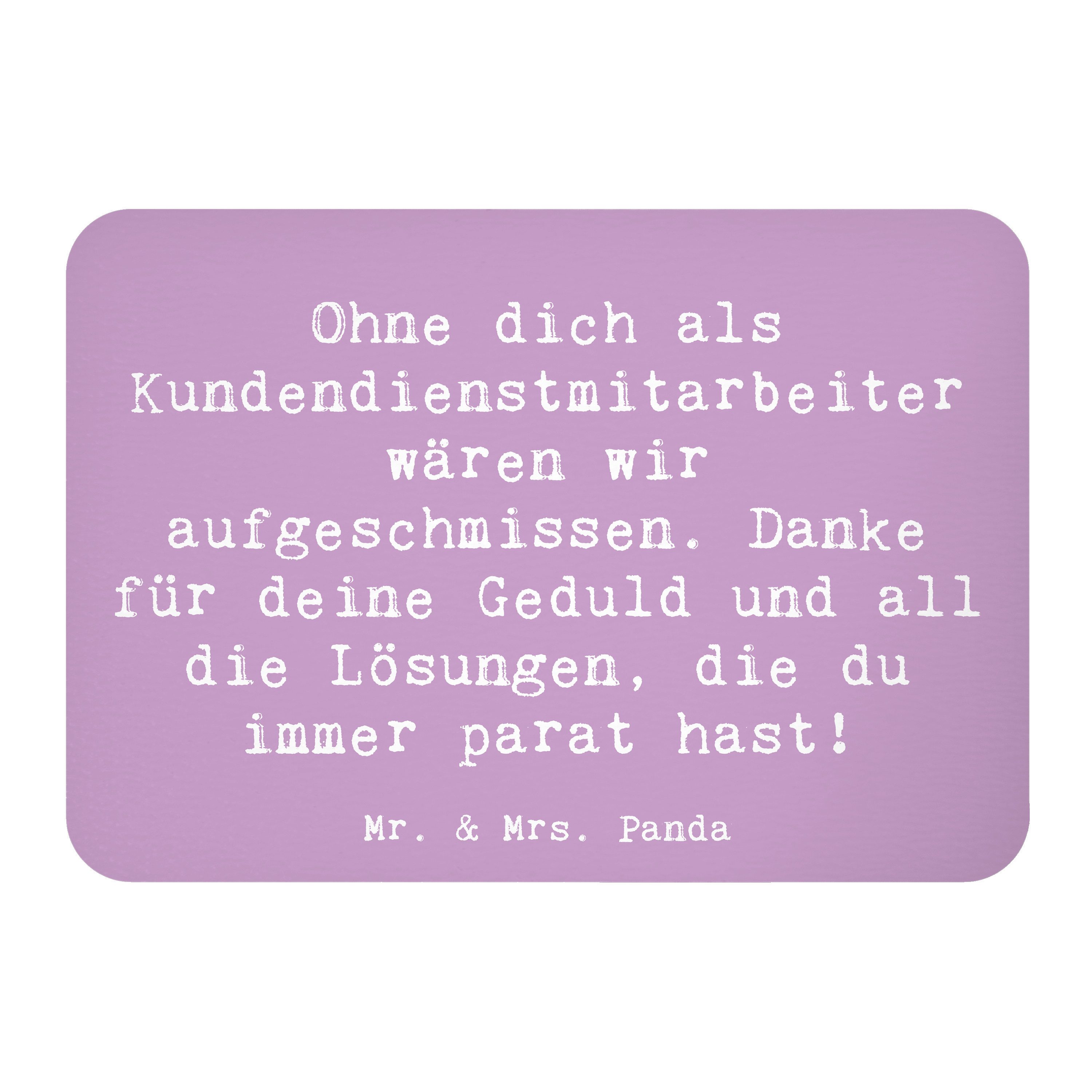 Magnet Spruch Kundendienstmitarbeiter Held - Lavendeltraum - Geschenk, Werts