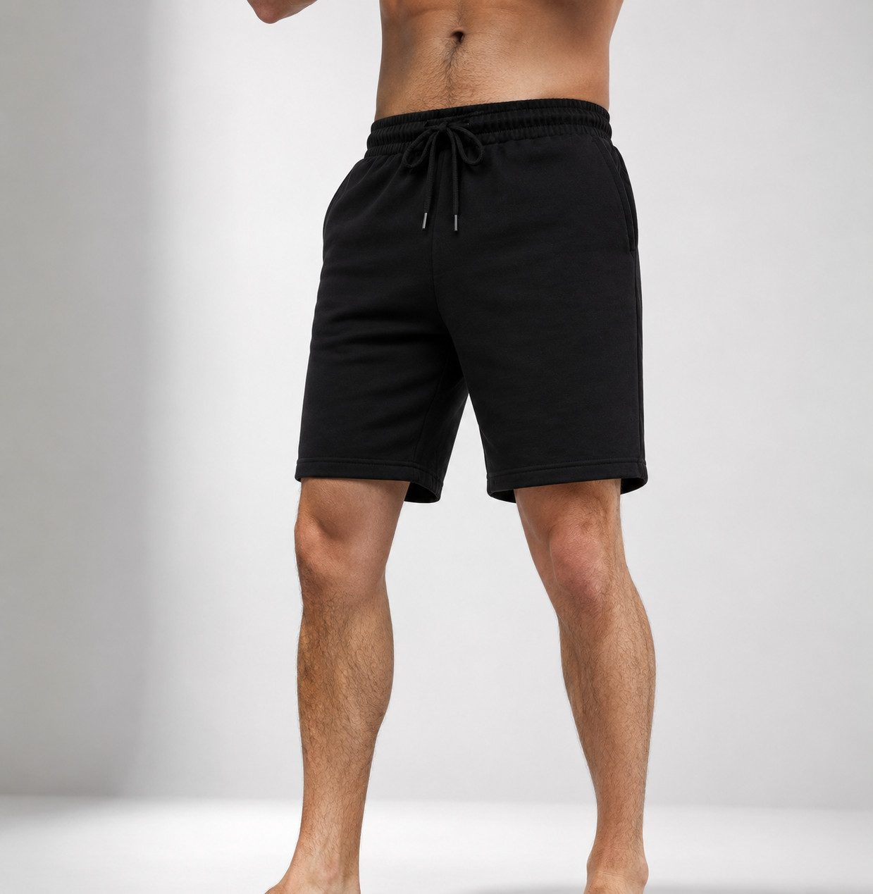 R-CAMP Sweatshorts Herren Shorts Kurz Sportshorts (Packung, 1-tlg., Shorts Herren) Bermuda kurze Shorts mit Taschen
