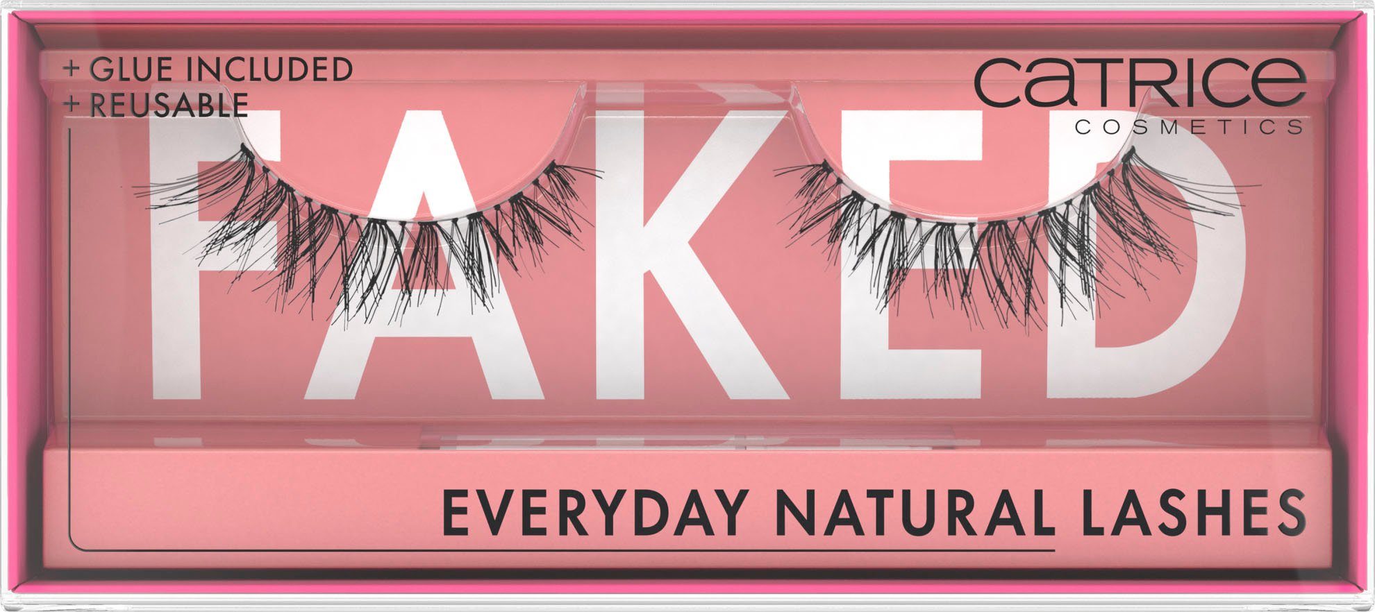 Bandwimpern Faked False Lashes Set 01
