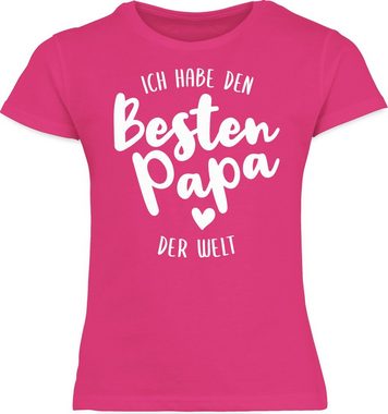 Shirtracer T-Shirt Ich habe den besten Papa der Welt Vatertag Geschenk für Papa