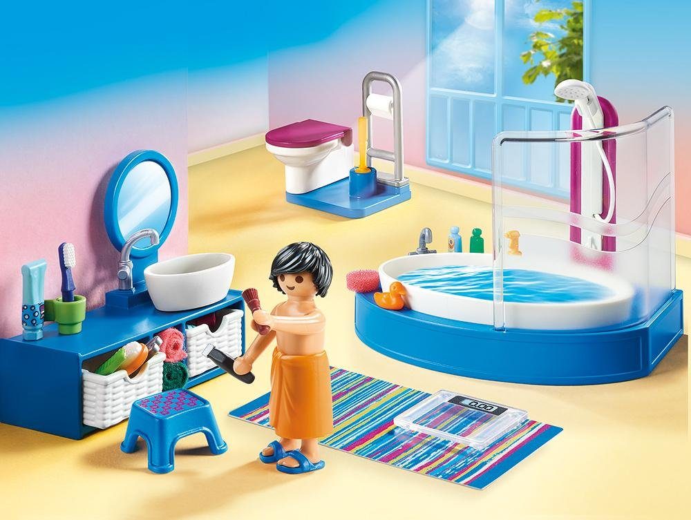 Playmobil® Badezimmer (70211), Dollhouse Konstruktions-Spielset, (51 St), Made in Germany