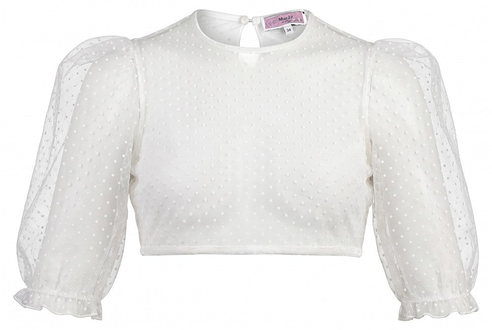 MarJo Dirndlbluse Dirndlbluse Dammbach ecru