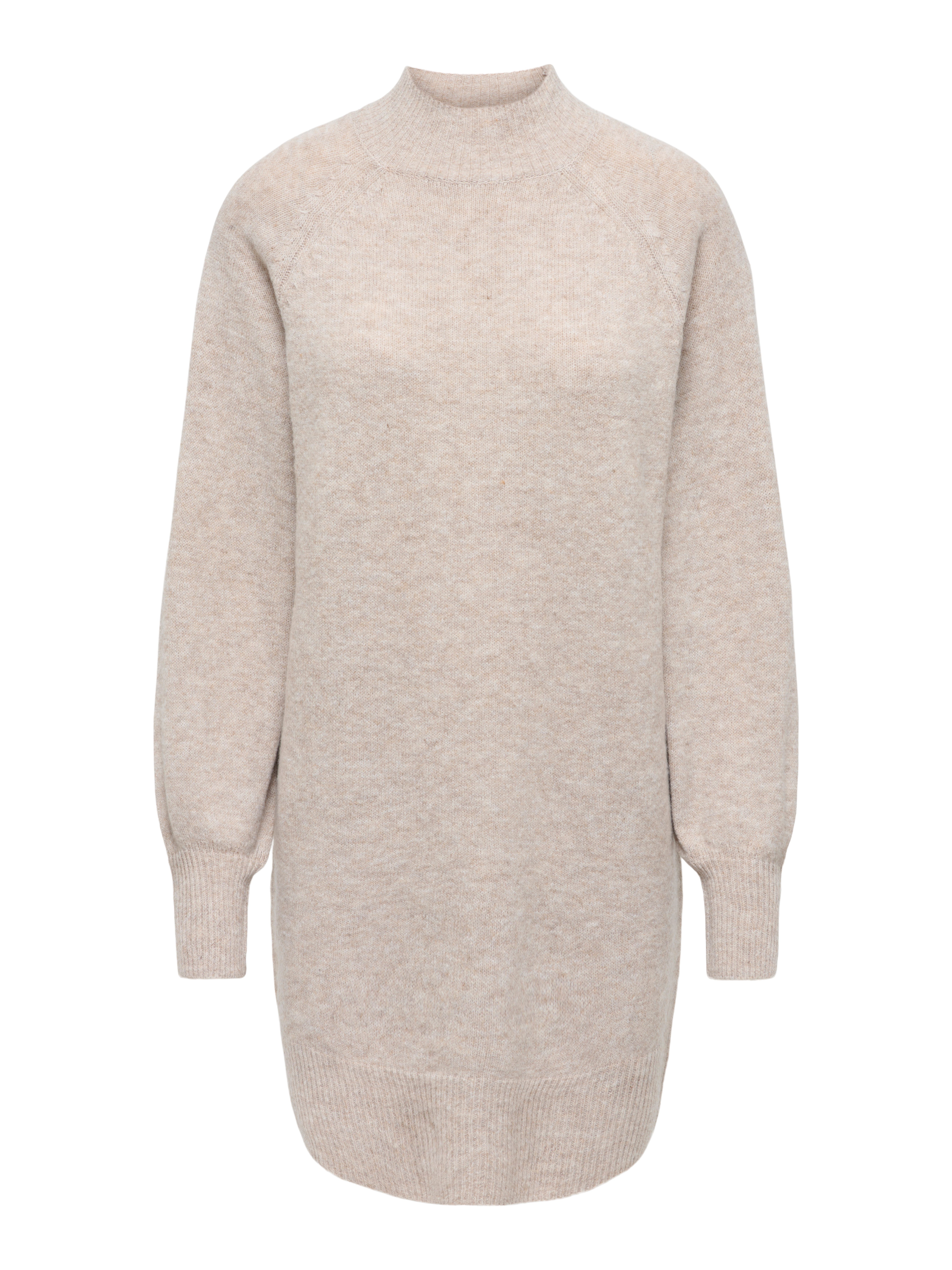 ONLY Strickkleid ONLOLIVIA LS HIGH NECK DRESS CC KNT Materialmix, regular fit