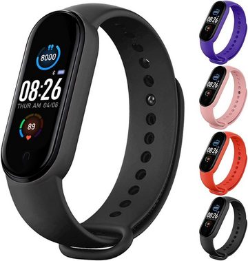 Queen.Y Smartwatch (0,96 Zoll, Android, iOS), Uhr Wasserdichte Sportuhr Armband Fitness Armband Herzfrequenzmesser