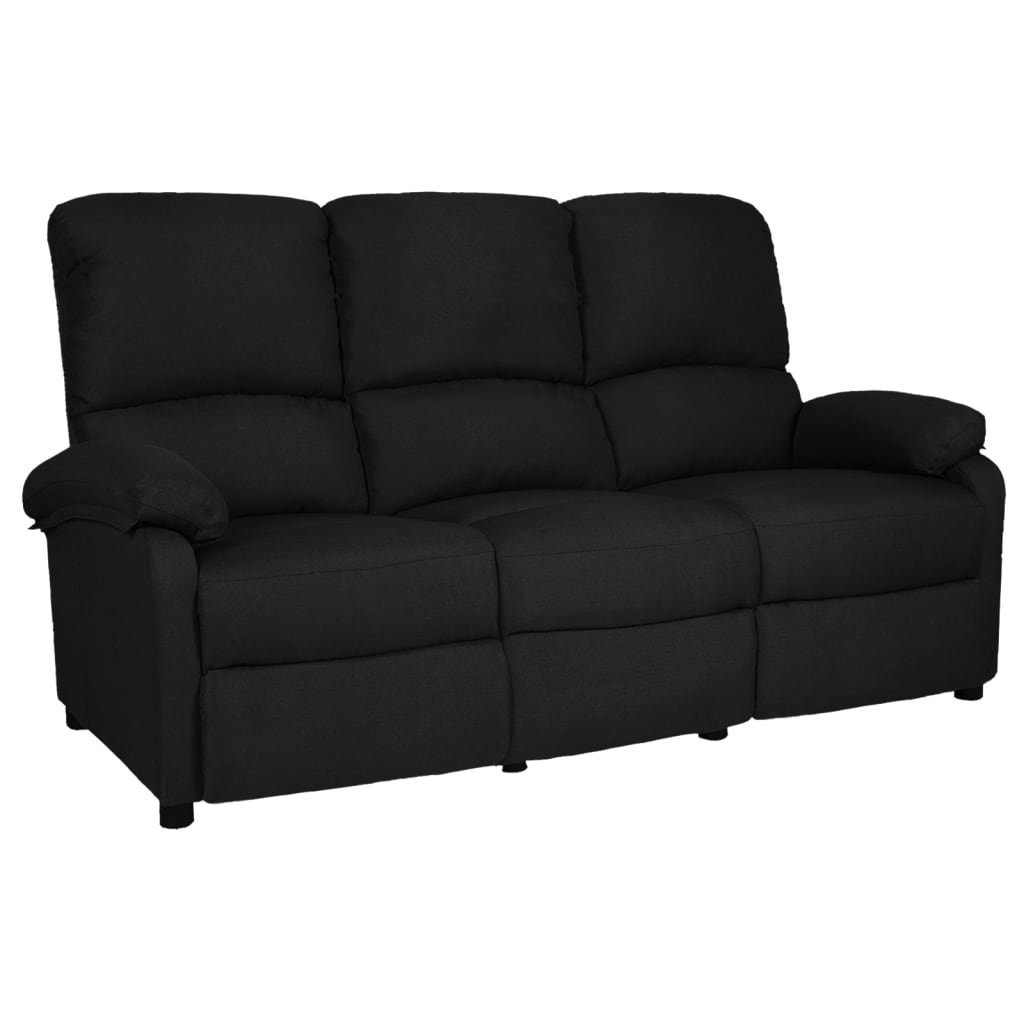 vidaXL Sofa Relaxsofa Liegesofa verstellbar Couch 3-Sitzer-Sofa Verstellb Sofa 3er