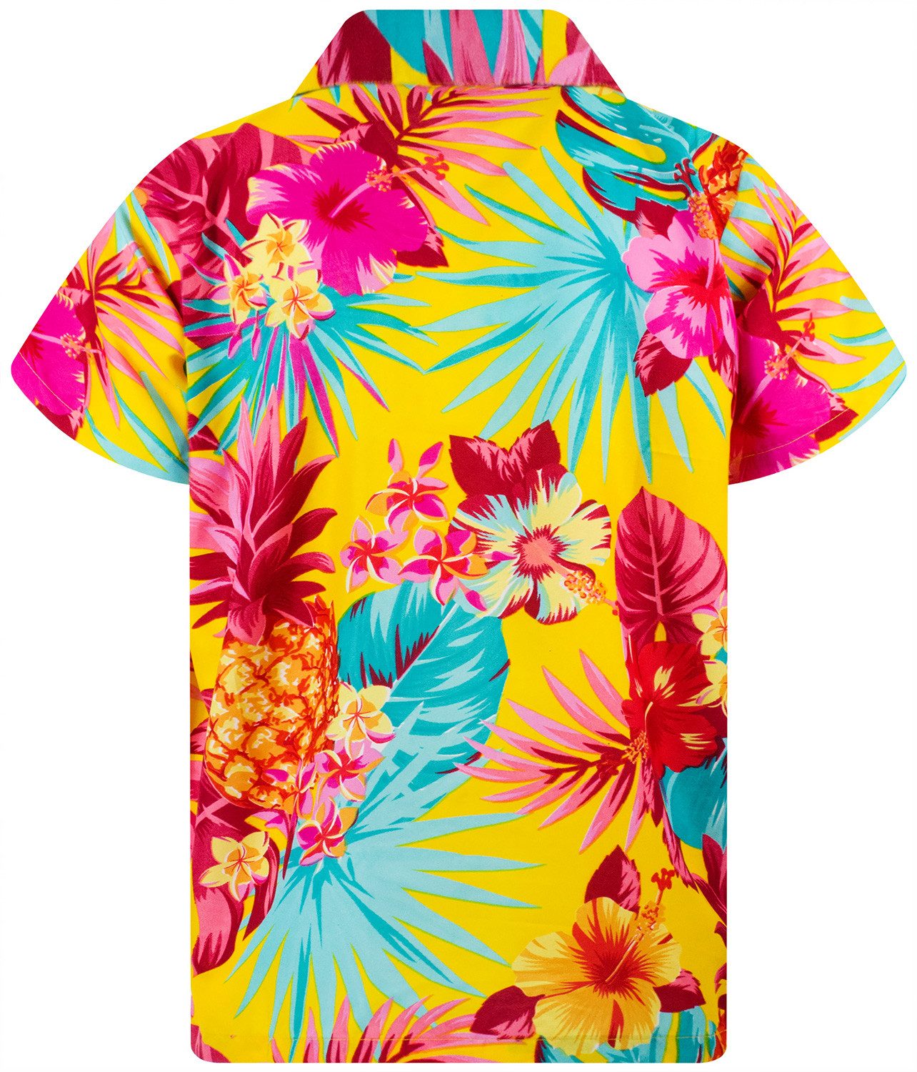 King Kameha Hawaiihemd Pineapple Funky Hawaii-Hemd Herren Kurzarm Front-Tas günstig online kaufen