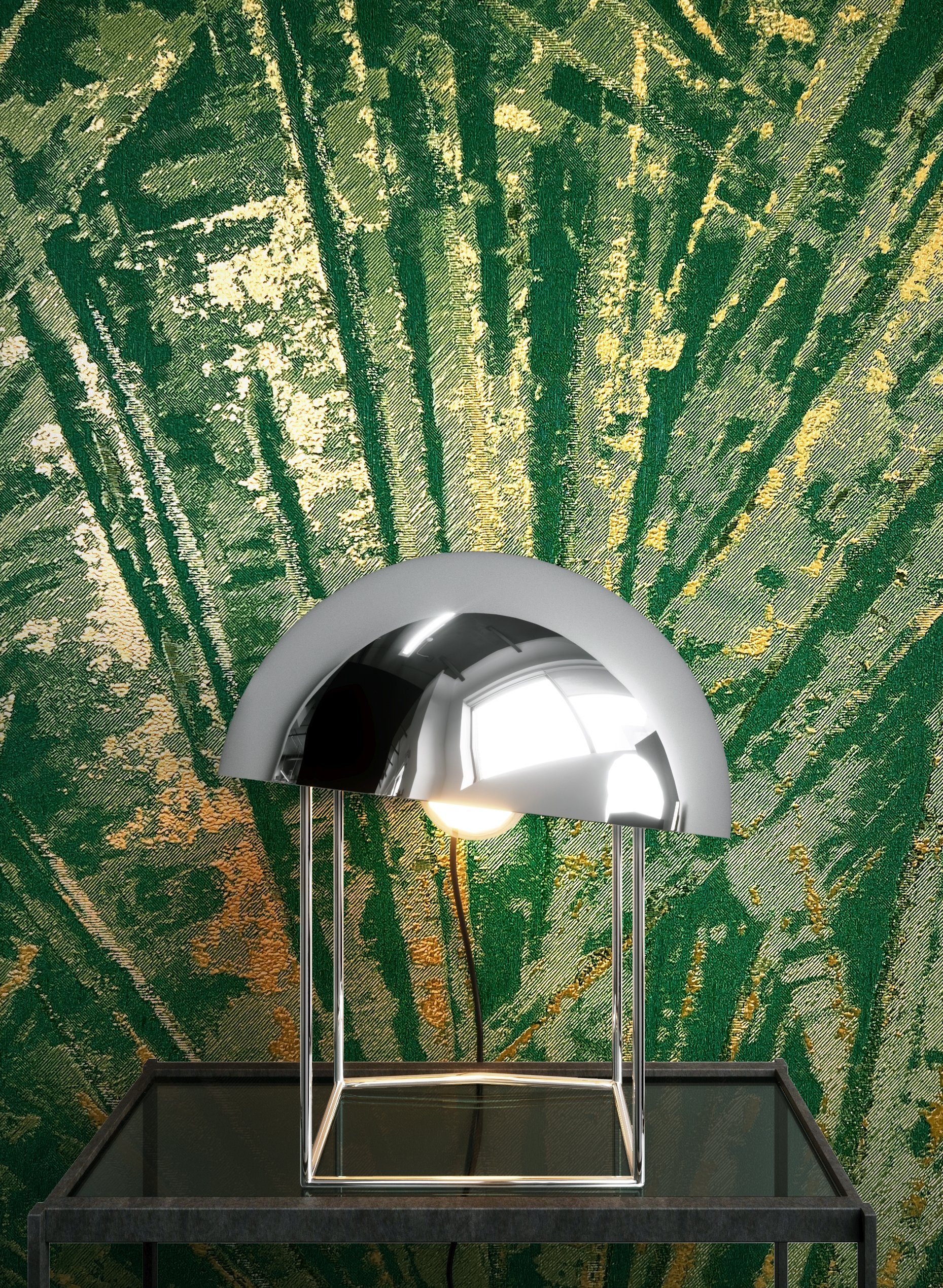 Newroom Vliestapete, Grün Tapete Modern Überbreite - Mustertapete XXL Gold  Grafisch Industrial Muster Fächer für Wohnzimmer Schlafzimmer Flur online  kaufen | OTTO