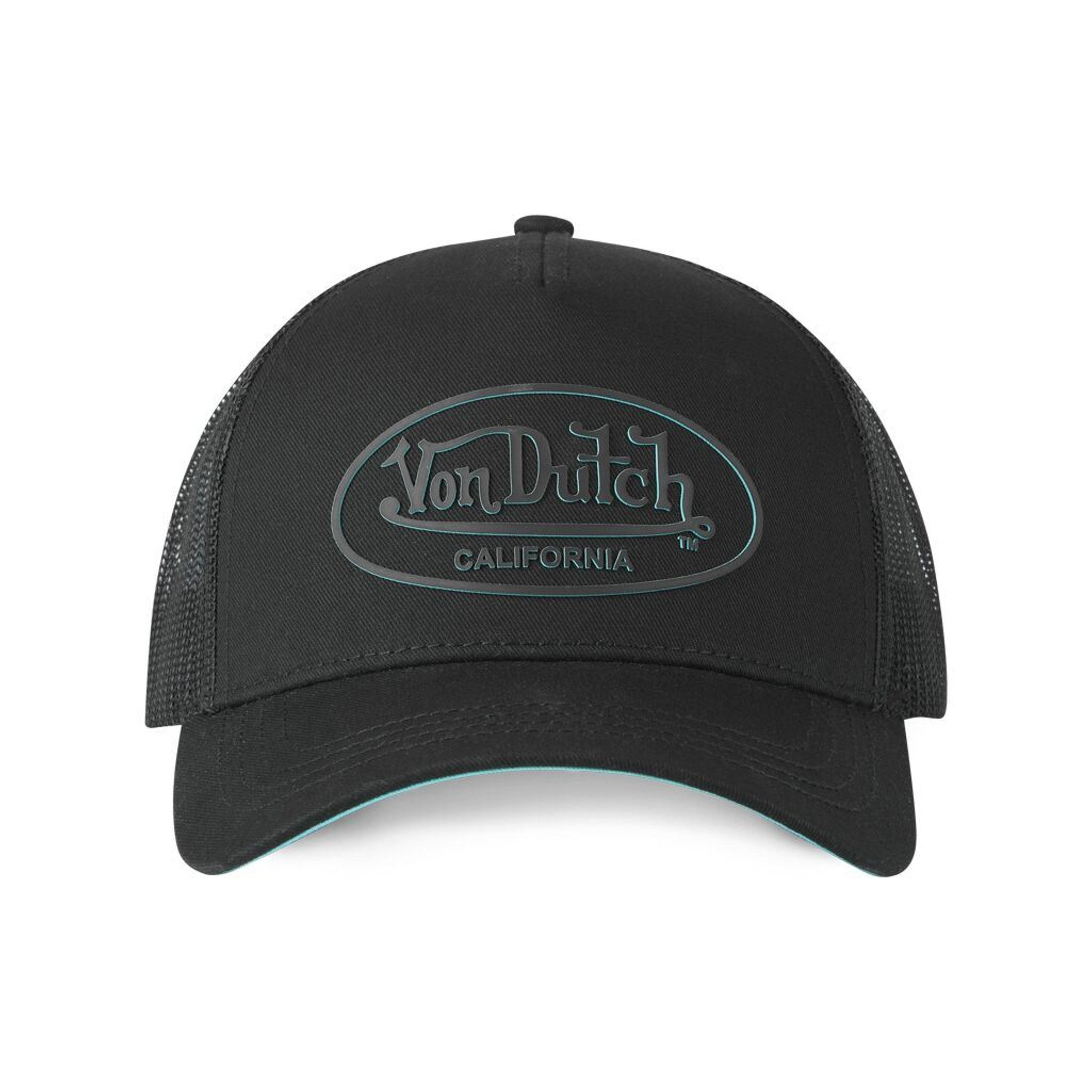 Von Dutch Trucker Cap Von Dutch Originals Trucker Cap - CALIFORNIA Twill Rubber T/T (Basecap, Basecap, Meshcap, Trucker Kappe)