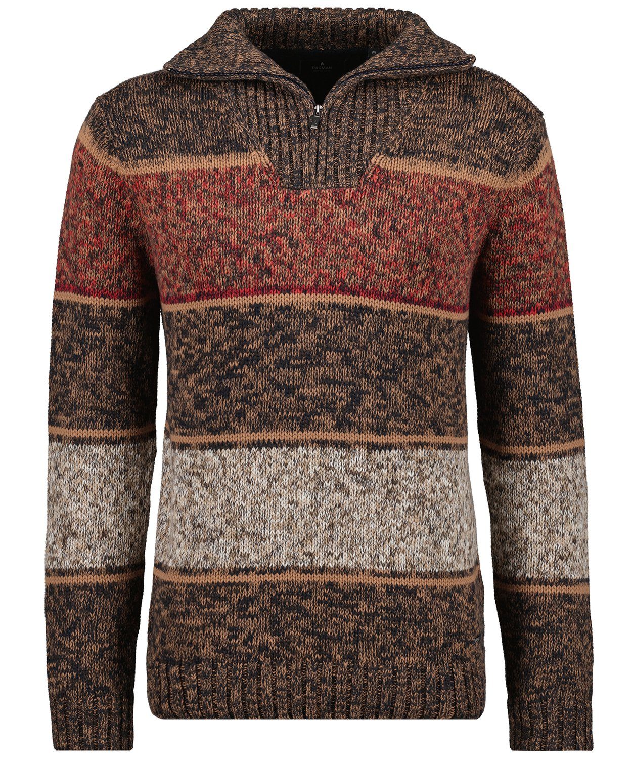 Strickpullover Troyer striped