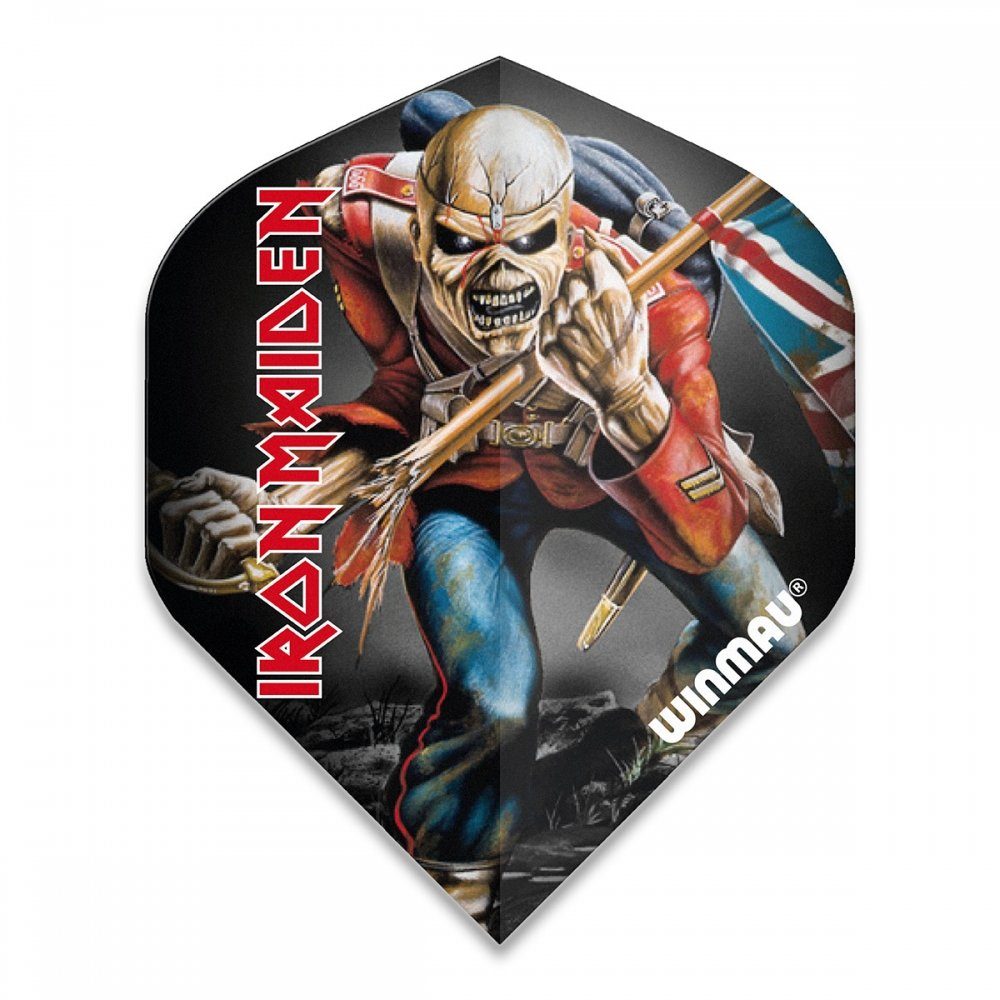 Winmau Dartpfeil Flights Rock Legends Iron Maiden Trooper, 100 micron