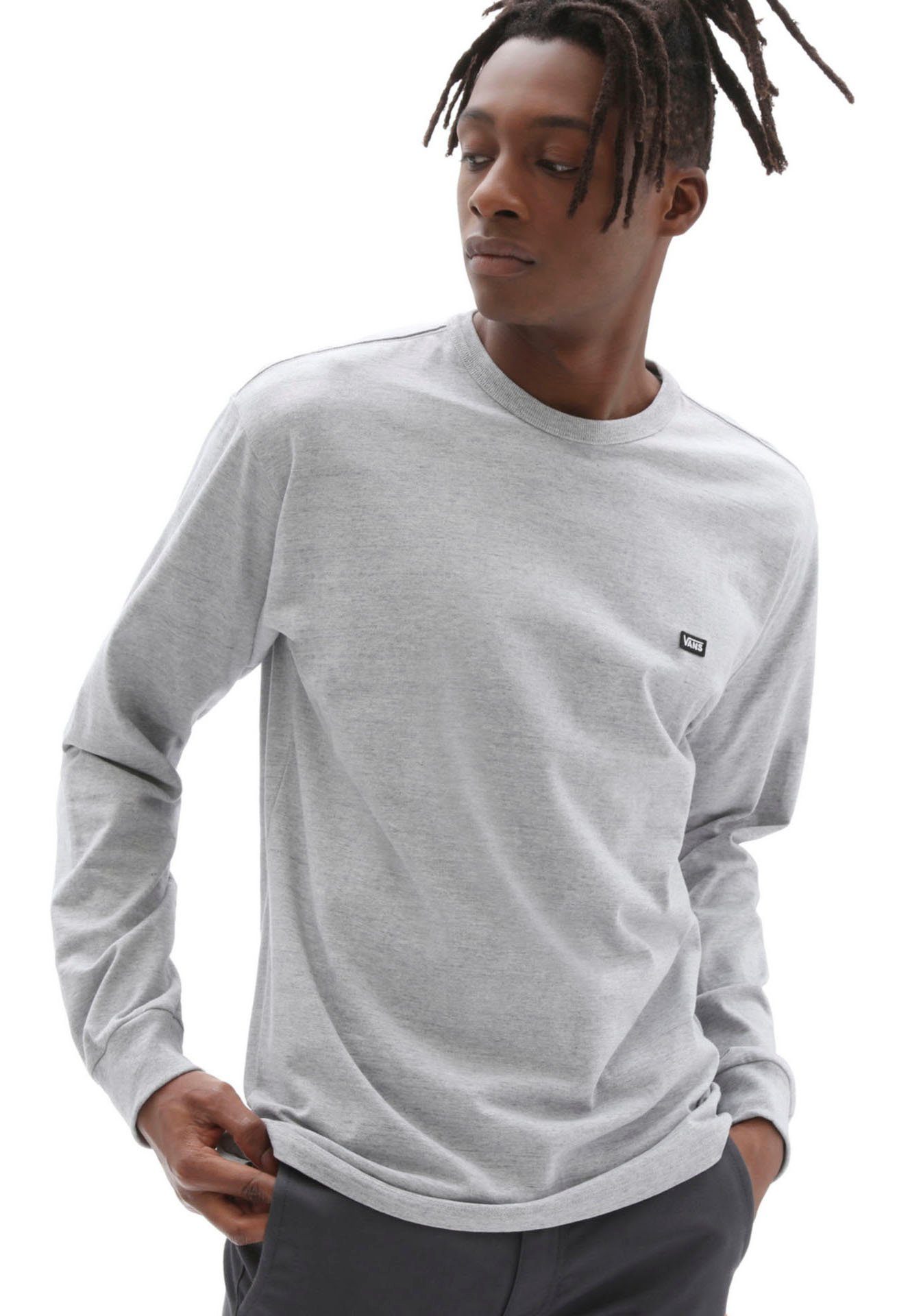 MN Vans OFF LS Langarmshirt THE CLASSIC heather athletic WALL